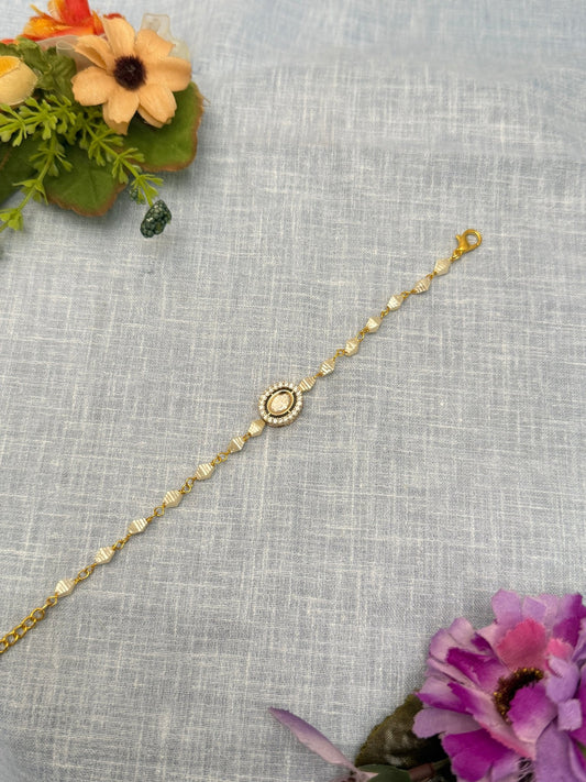 Designer Raksha Bandhan Stone Rakhi 006 - Mahilas