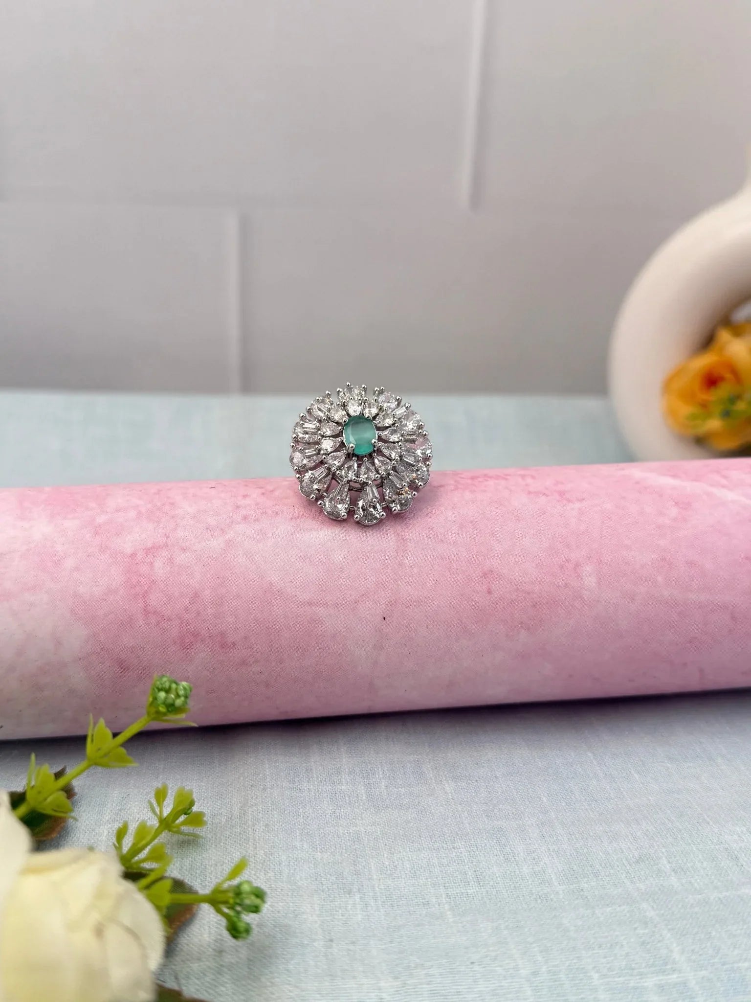Designer Stone Finger Ring 266 - Mahilas