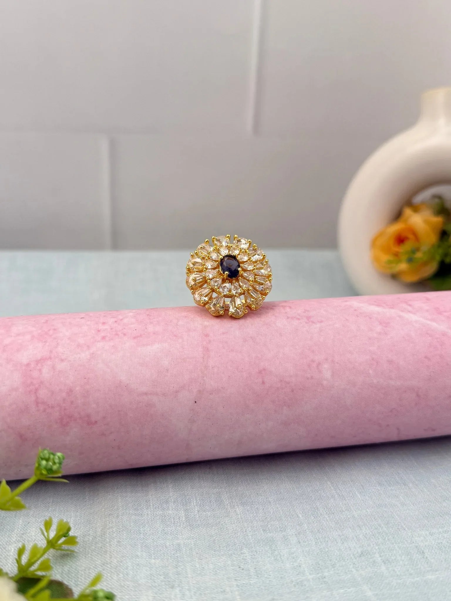 Designer Stone Finger Ring 284 - Mahilas