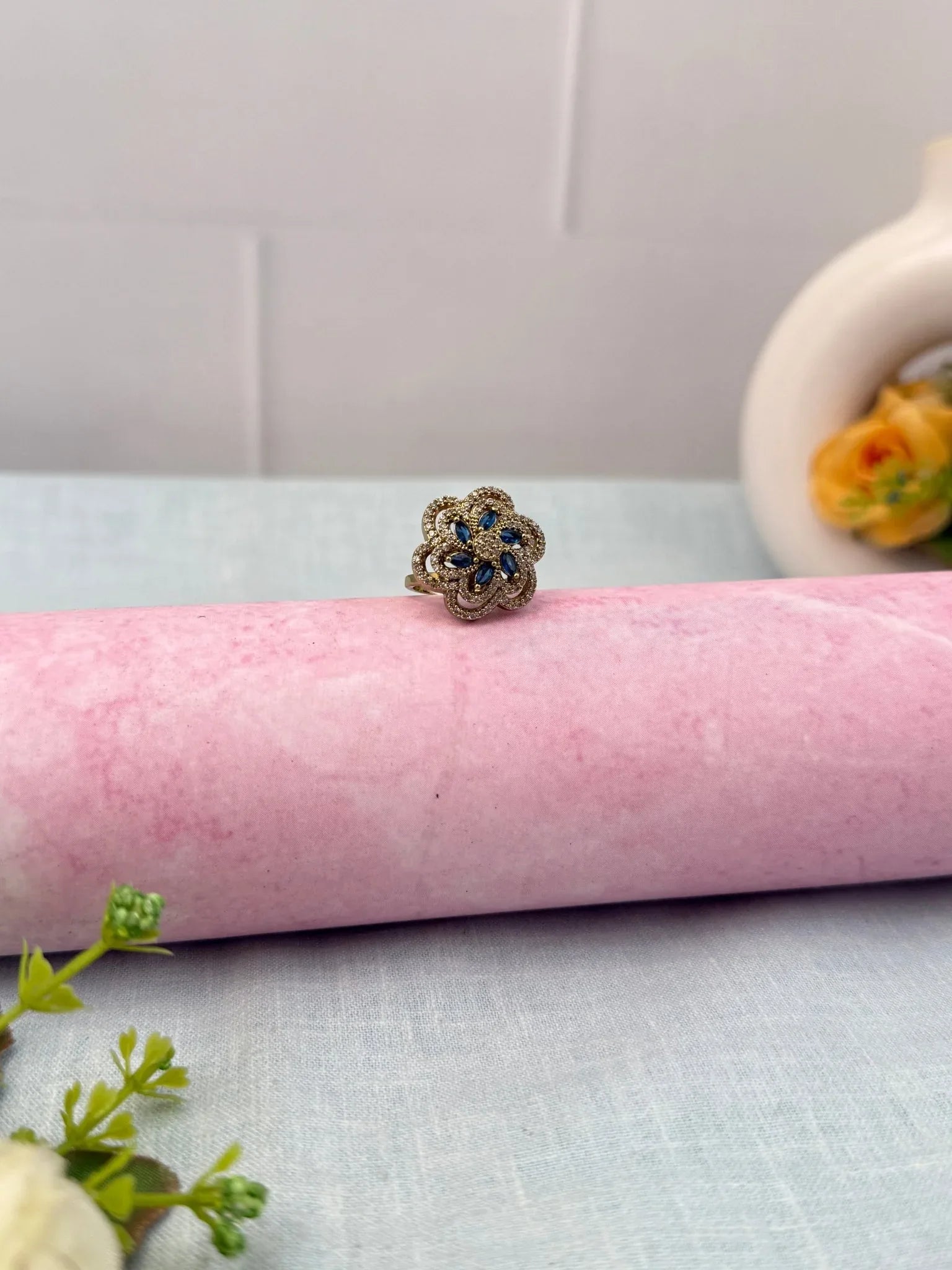 Designer Stone Finger Ring 296 - Mahilas