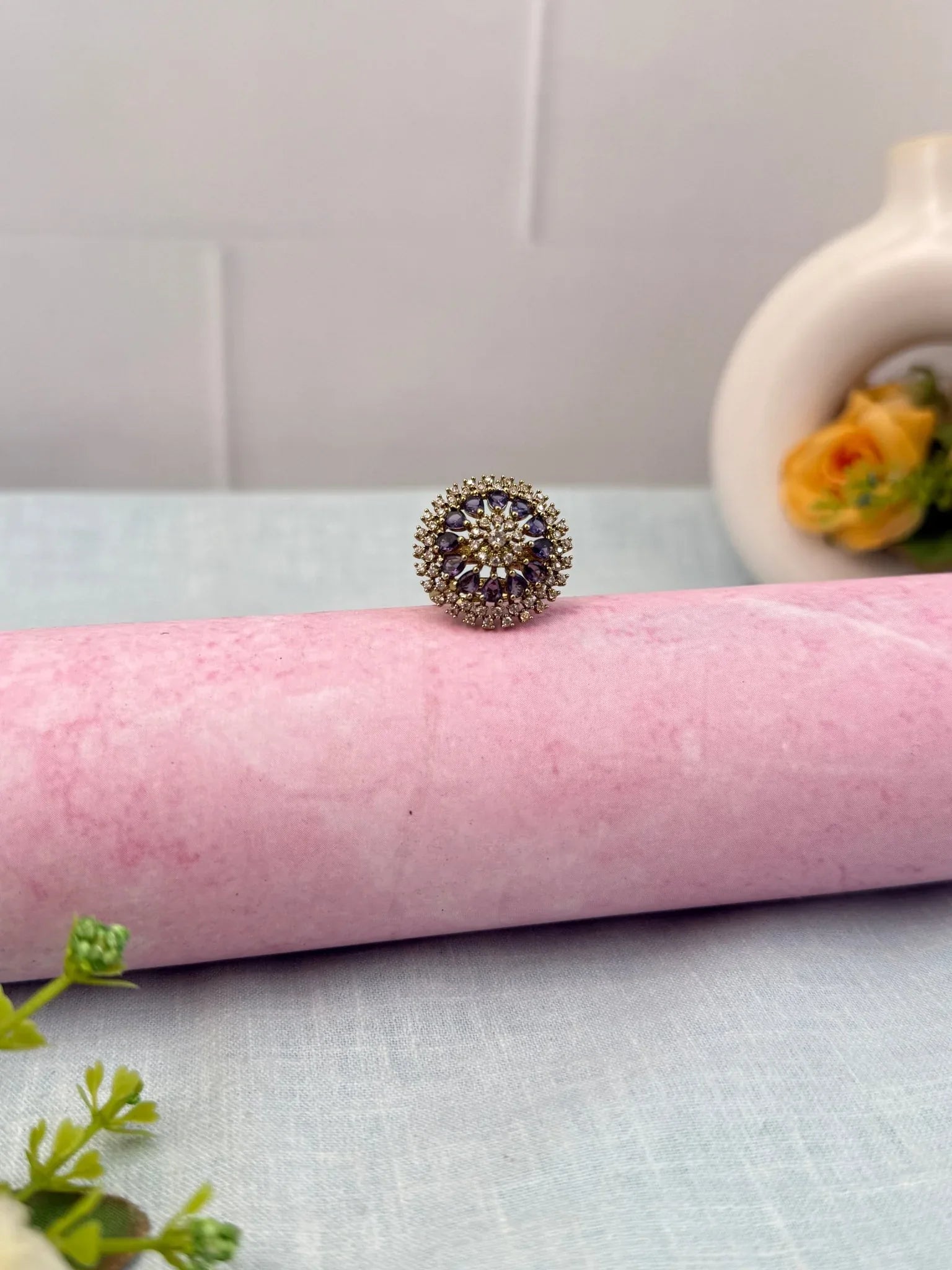 Designer Stone Finger Ring 298 - Mahilas