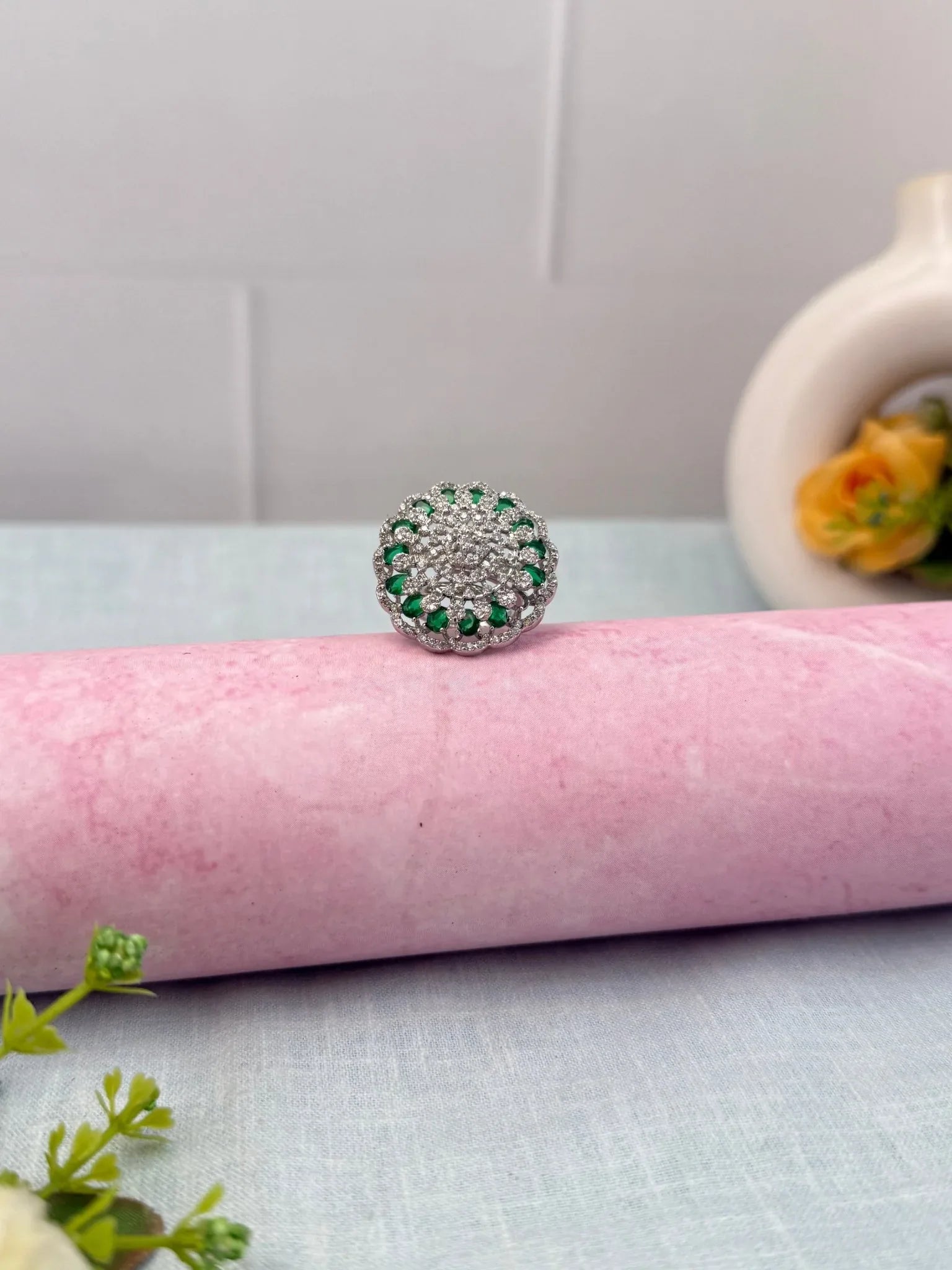 Designer Stone Finger Ring 307 - Mahilas