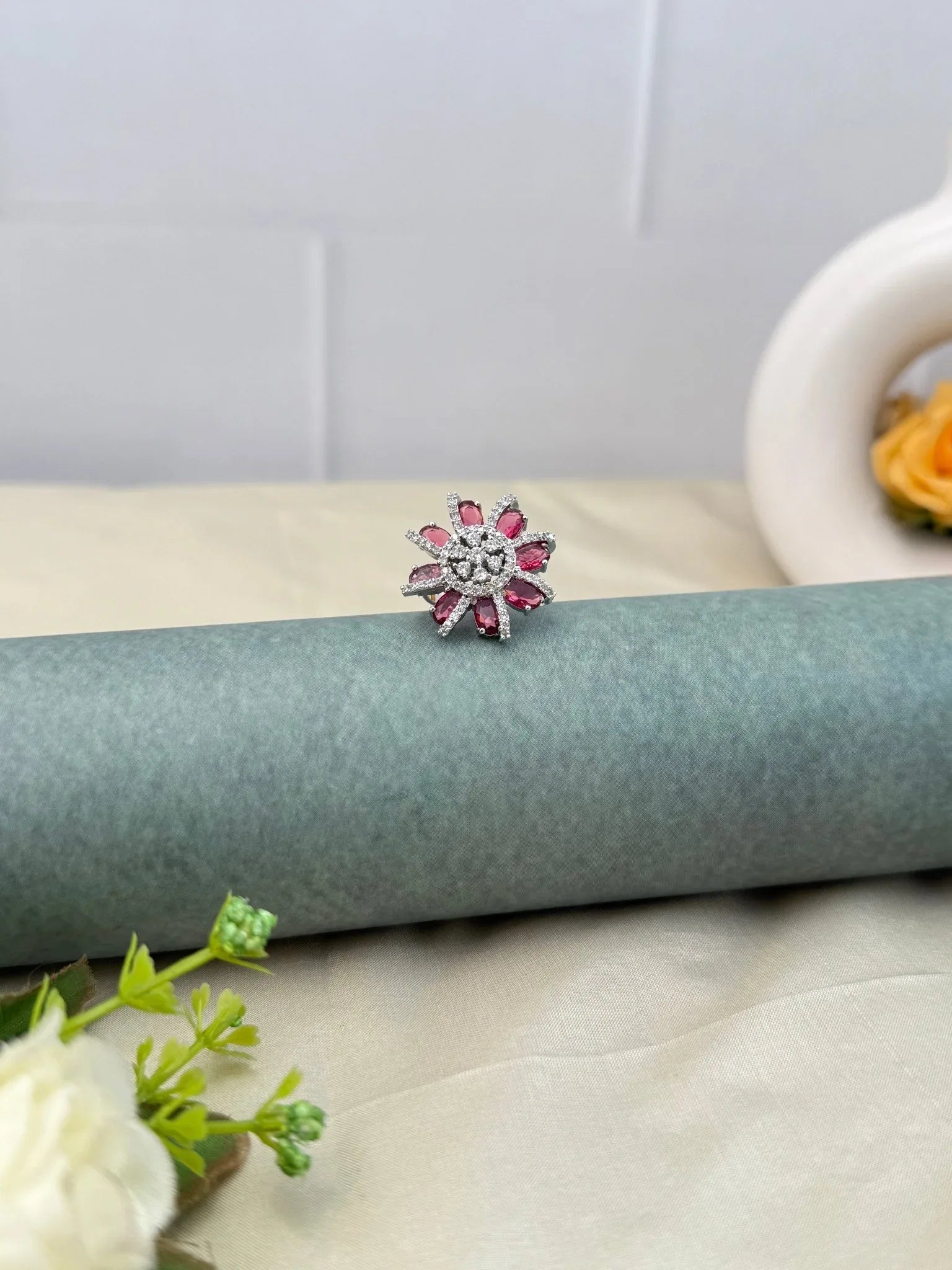 Designer Stone Finger Ring 318 - Mahilas