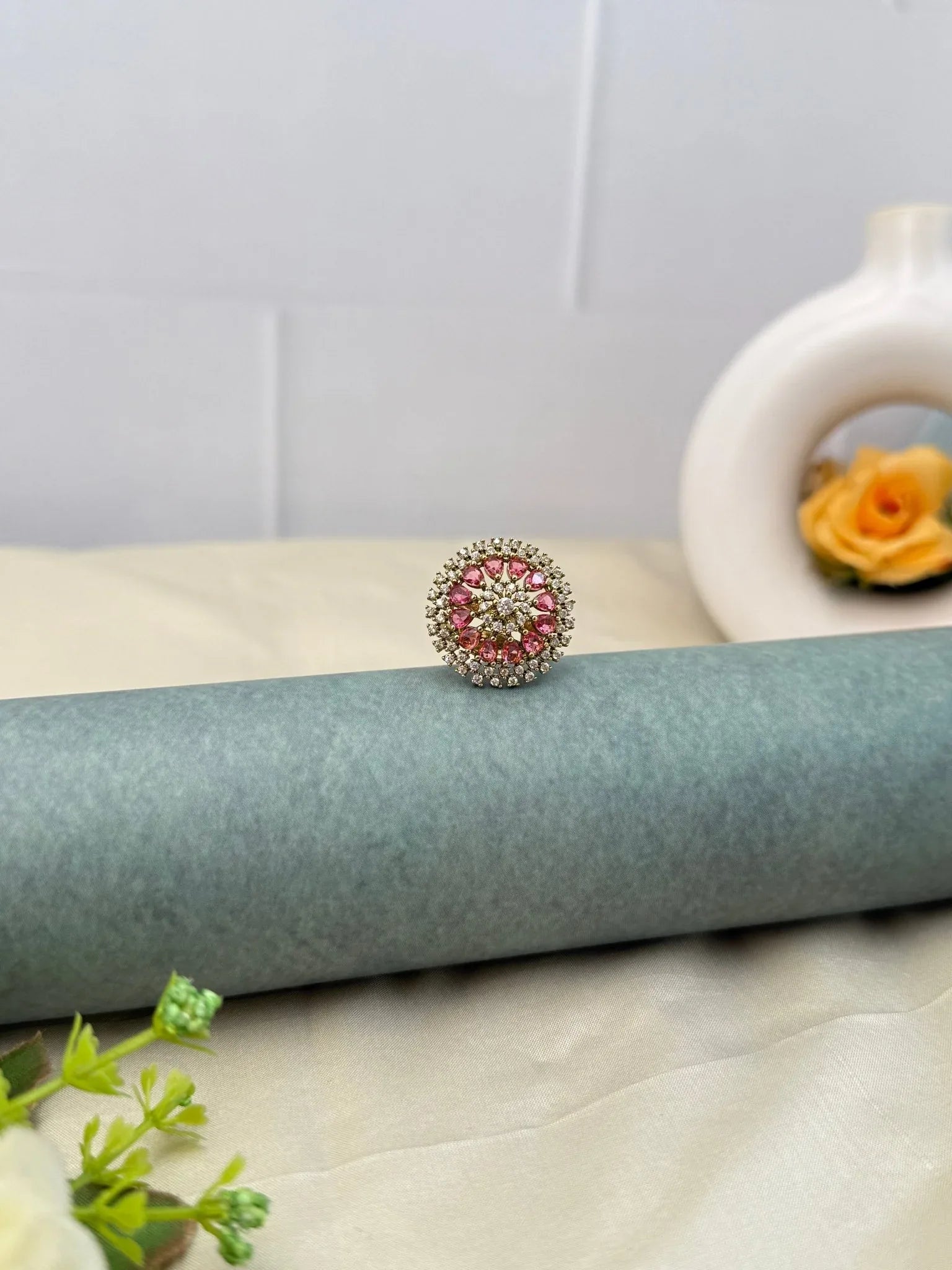 Designer Stone Finger Ring 330 - Mahilas