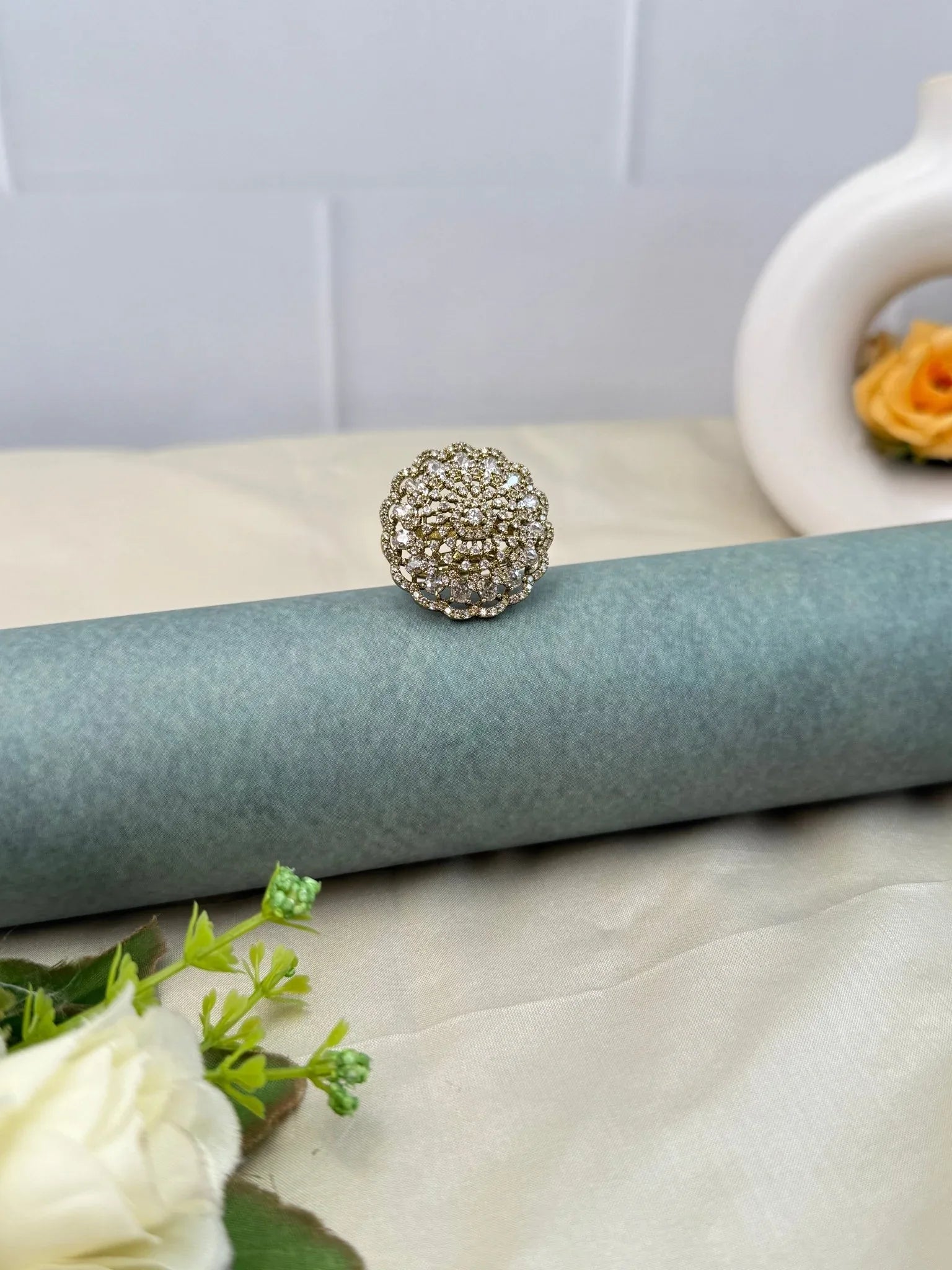 Designer Stone Finger Ring 334 - Mahilas