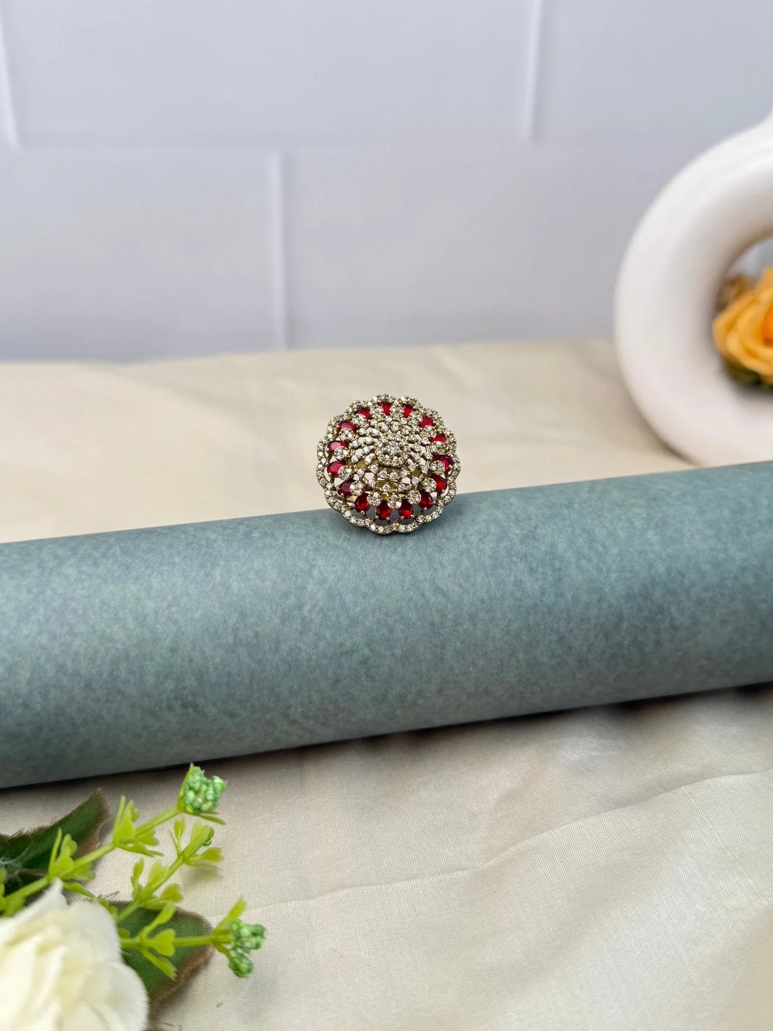 Designer Stone Finger Ring 338 - Mahilas