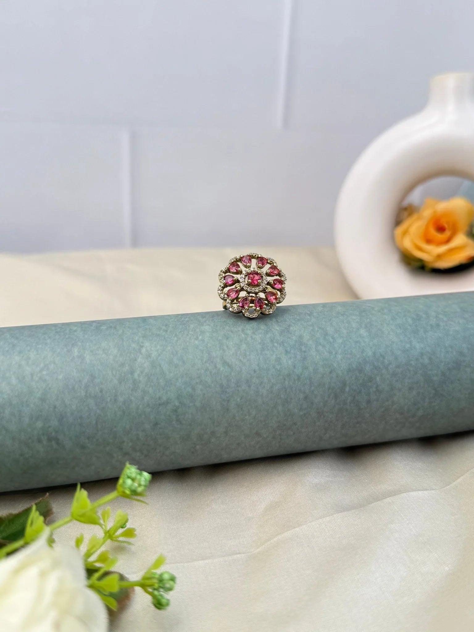 Designer Stone Finger Ring 340 - Mahilas