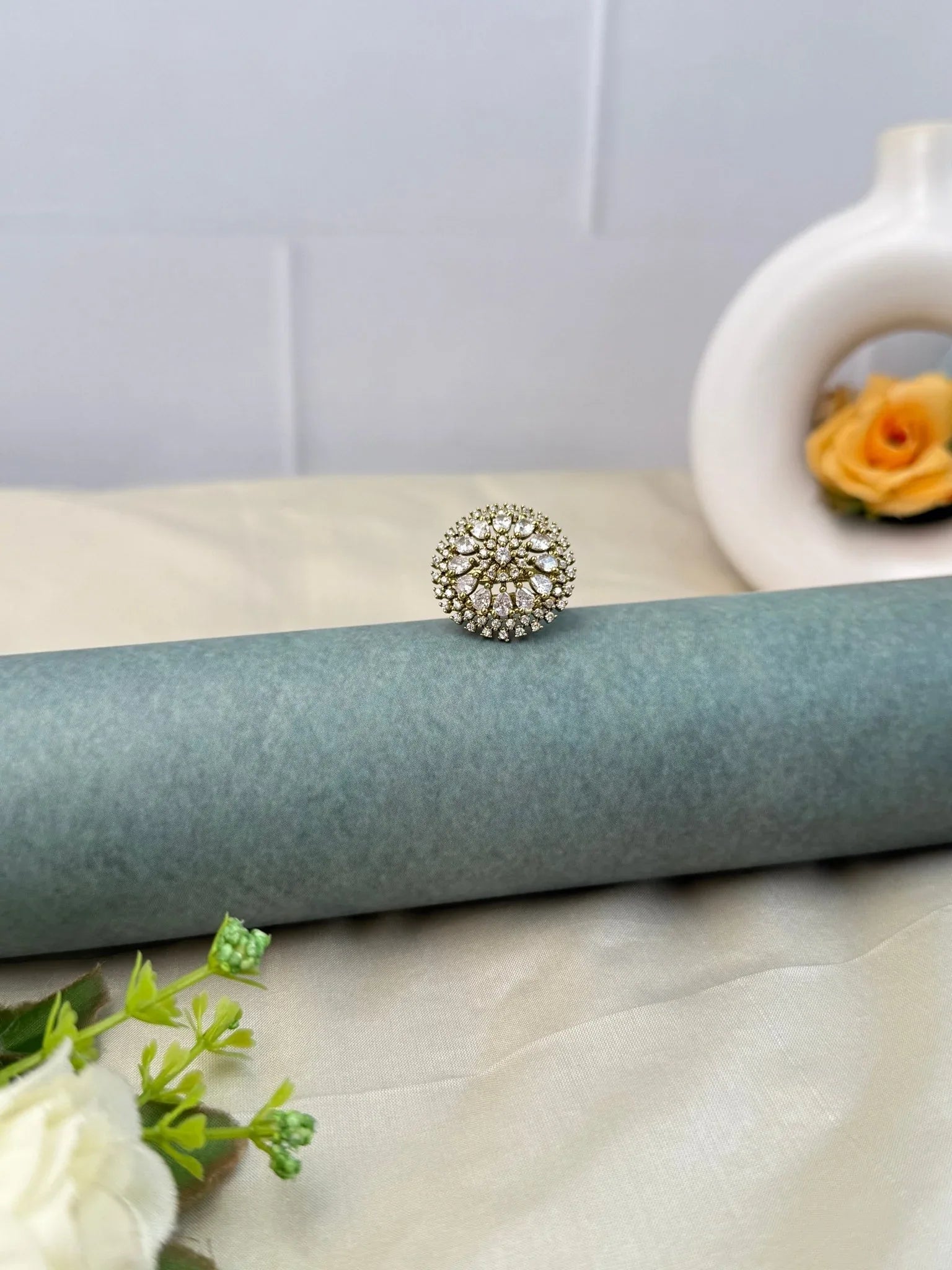 Designer Stone Finger Ring 344 - Mahilas