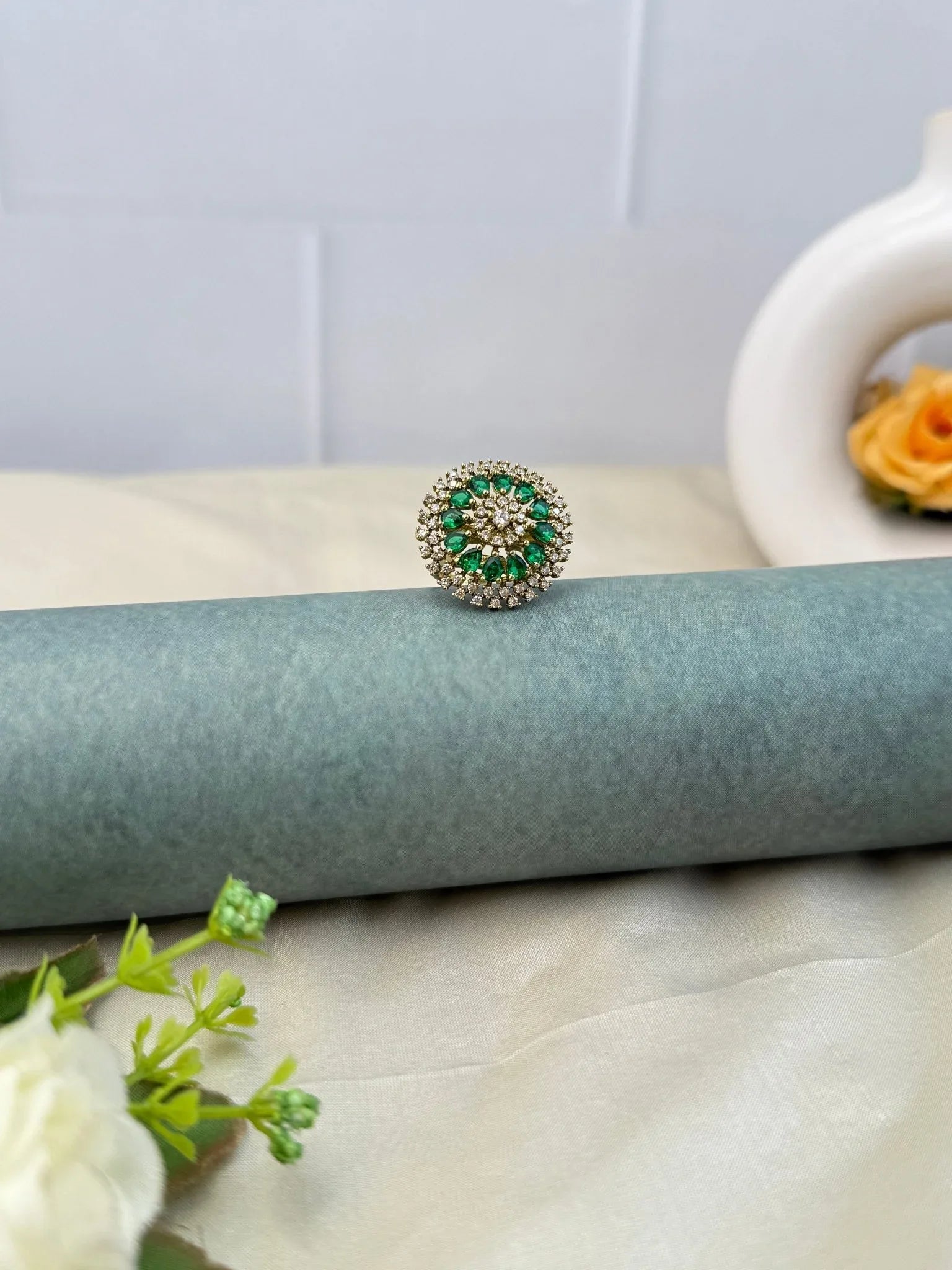 Designer Stone Finger Ring 345 - Mahilas