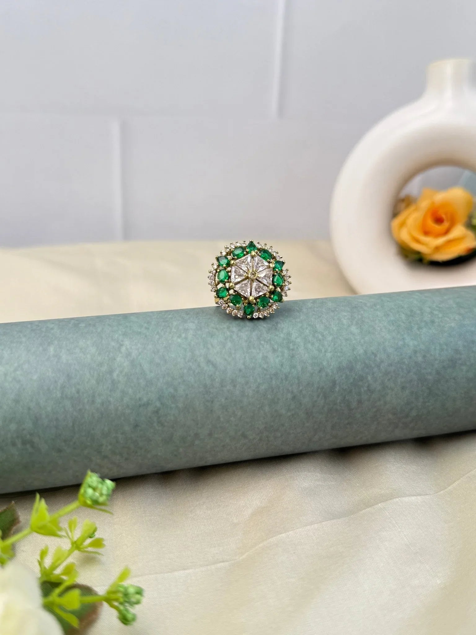 Designer Stone Finger Ring 351 - Mahilas