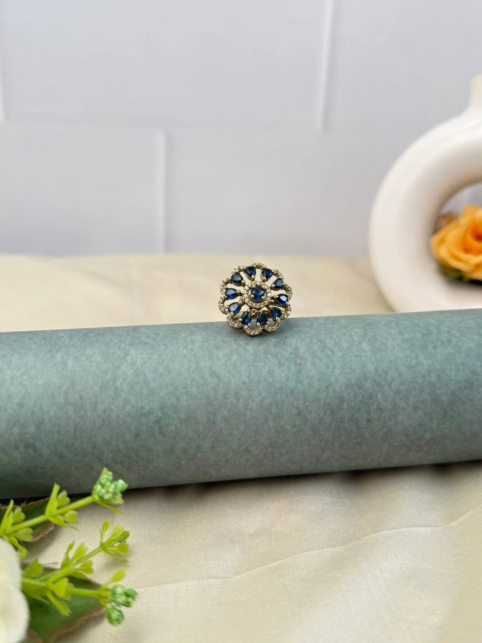 Designer Stone Finger Ring 371 - Mahilas