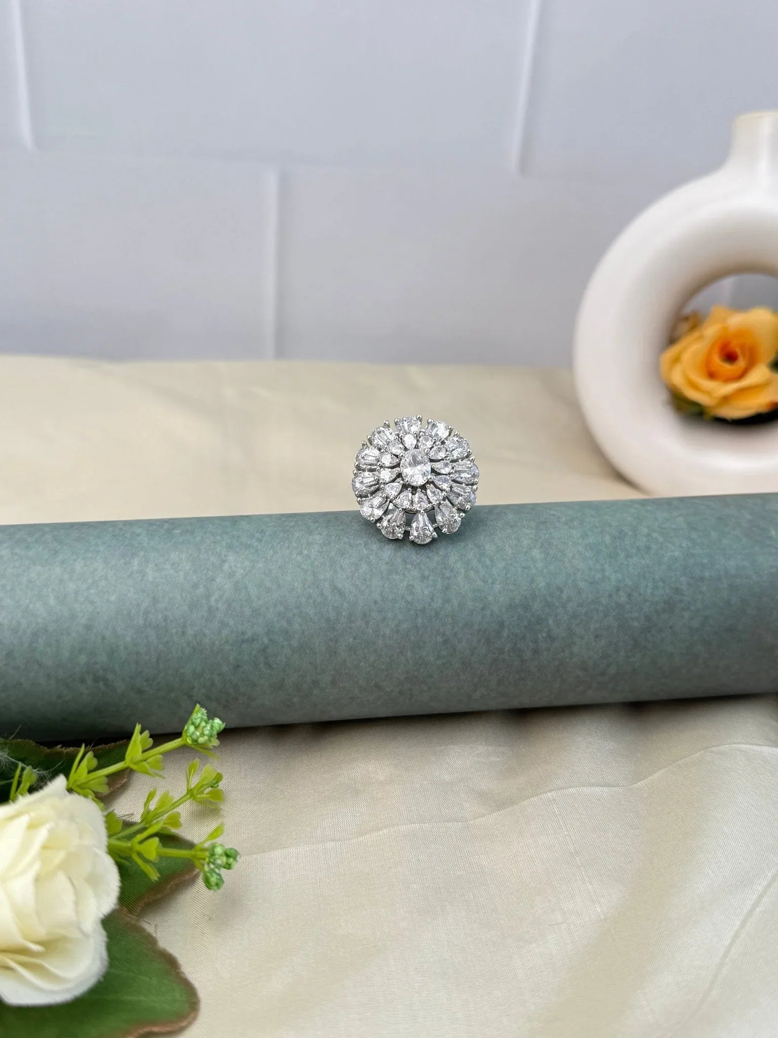 Designer Stone Finger Ring 377 - Mahilas