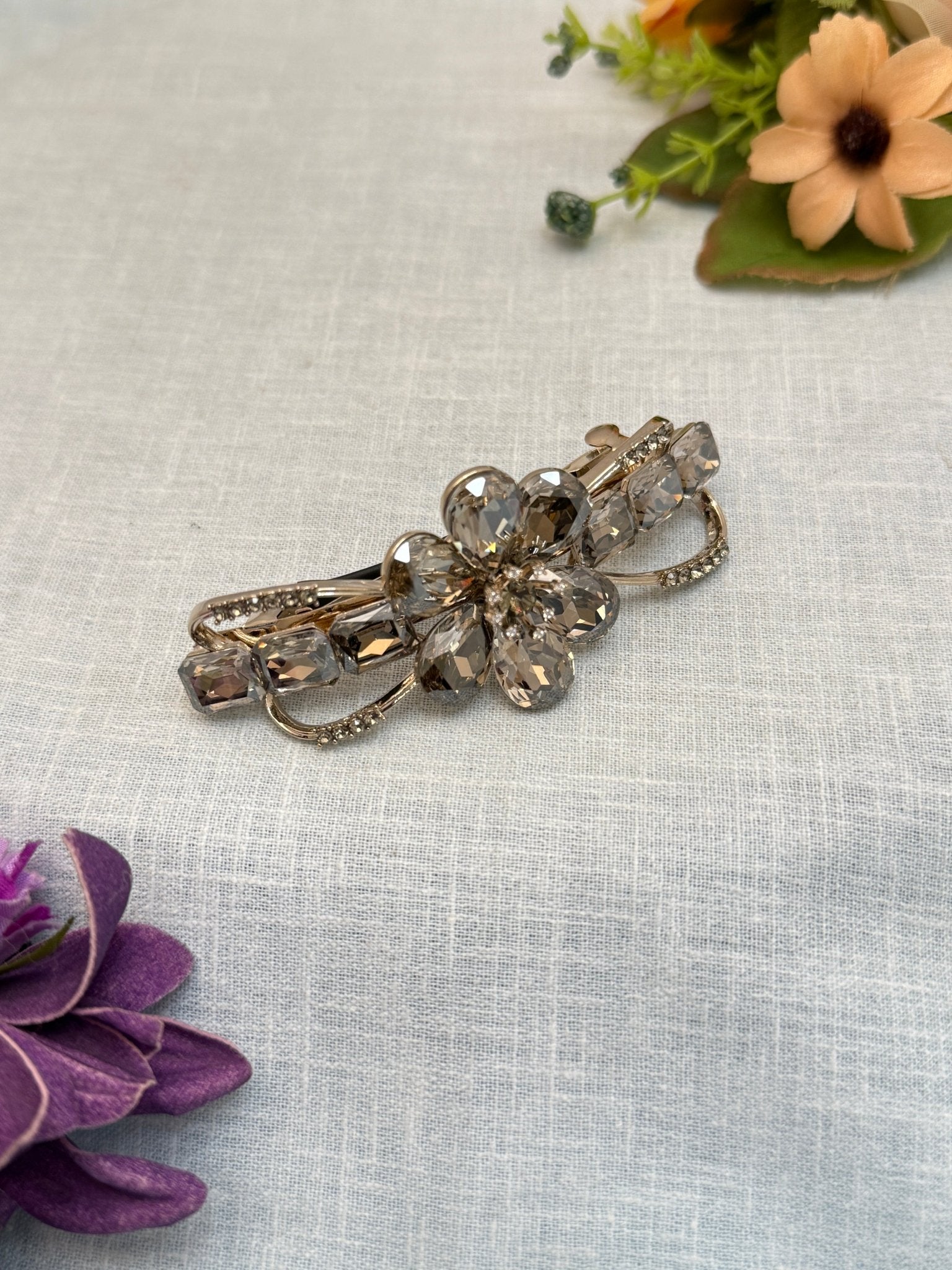 Designer Stone Hair Clip 103 - Mahilas