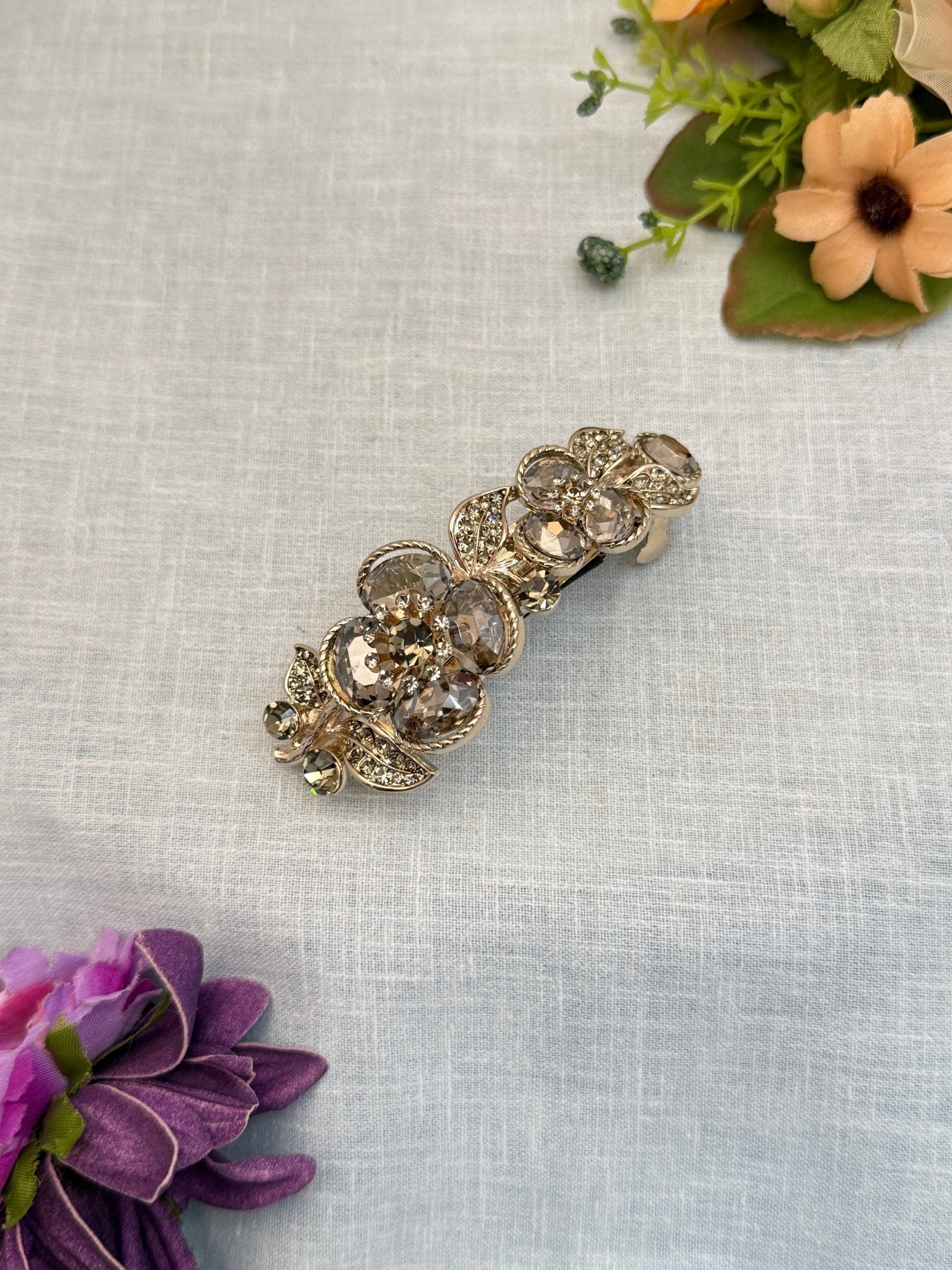 Designer Stone Hair Clip 106 - Mahilas