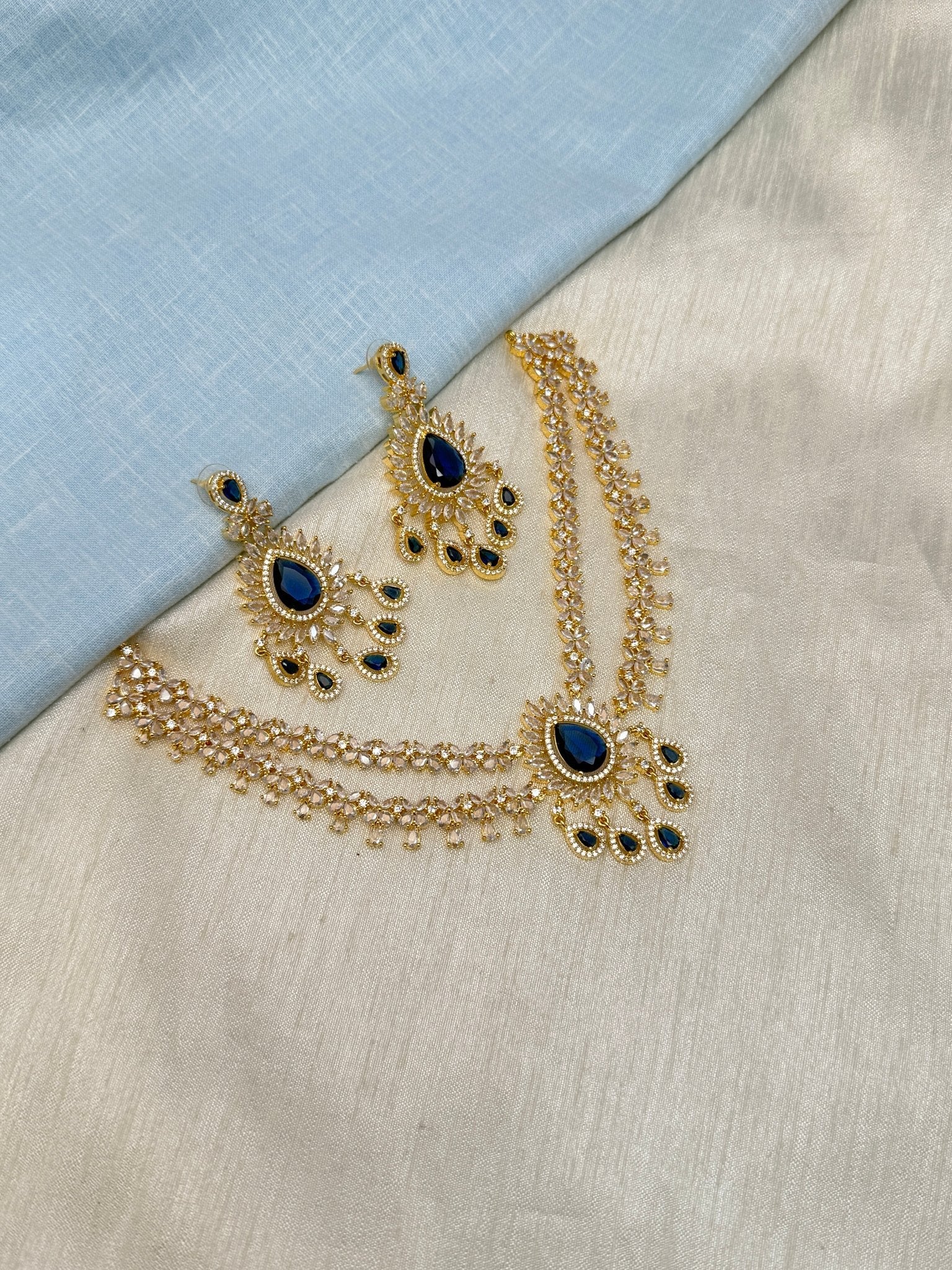 Designer Stone Necklace 0413 - Mahilas