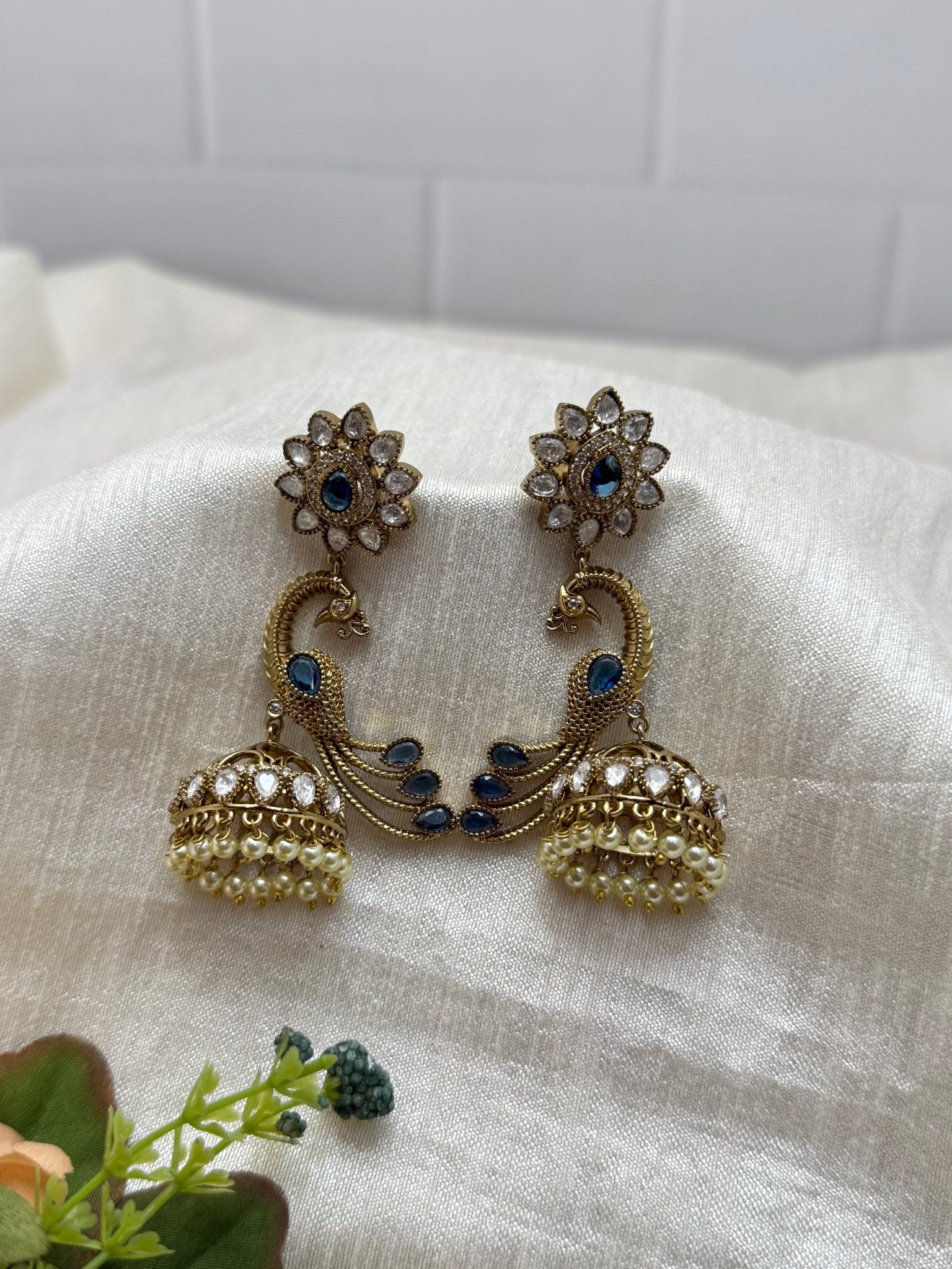 Designer Victorian Antique earrings 0178 - Mahilas