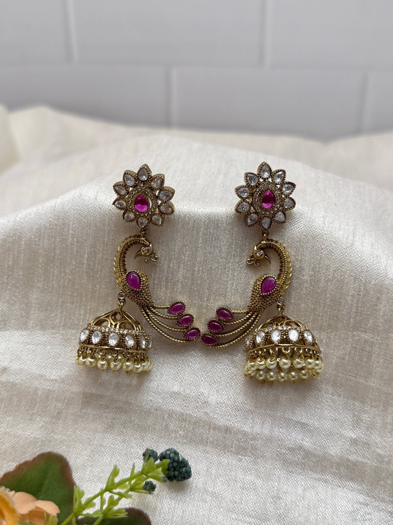 Designer Victorian Antique earrings 0181 - Mahilas