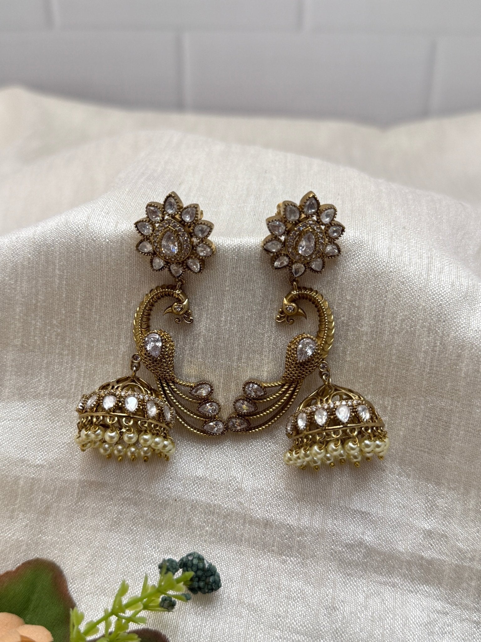 Designer Victorian Antique earrings 0183 - Mahilas