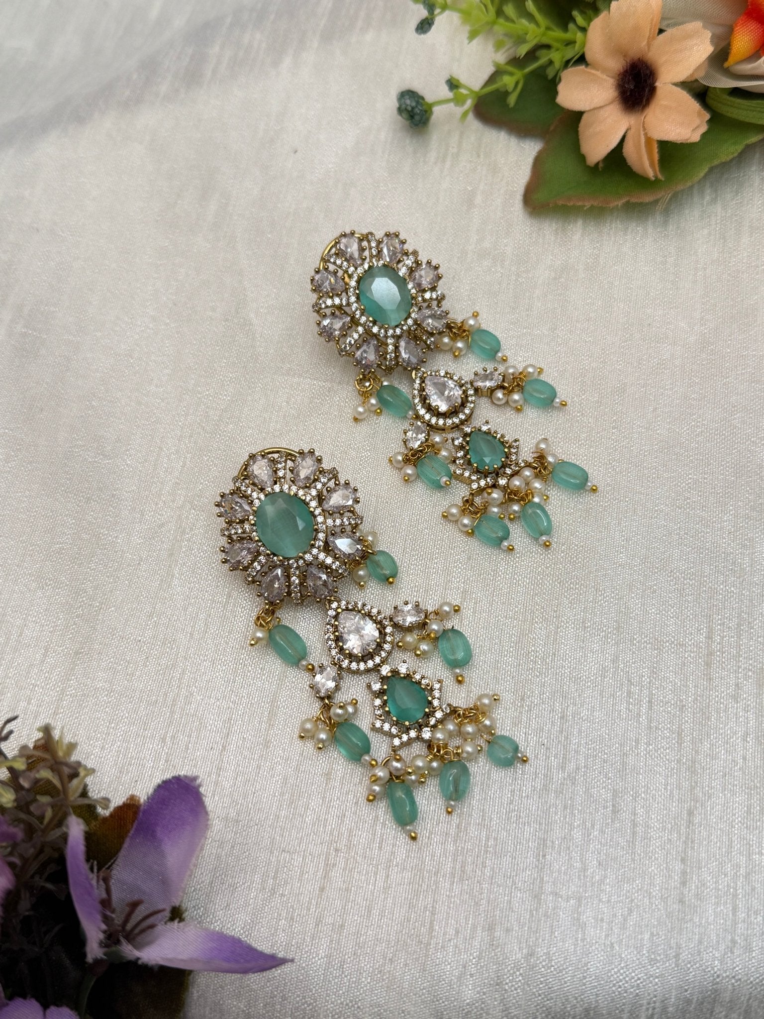 Designer Victorian Earrings 0175 - Mahilas