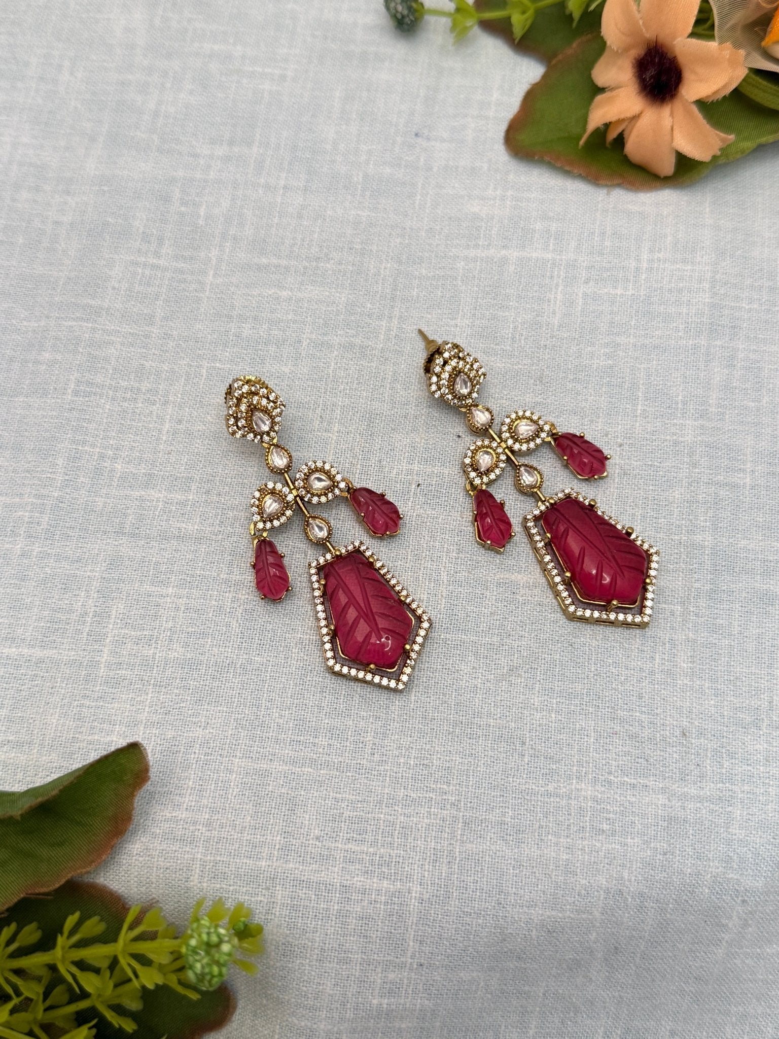 Designer Victorian Earrings 0191 - Mahilas