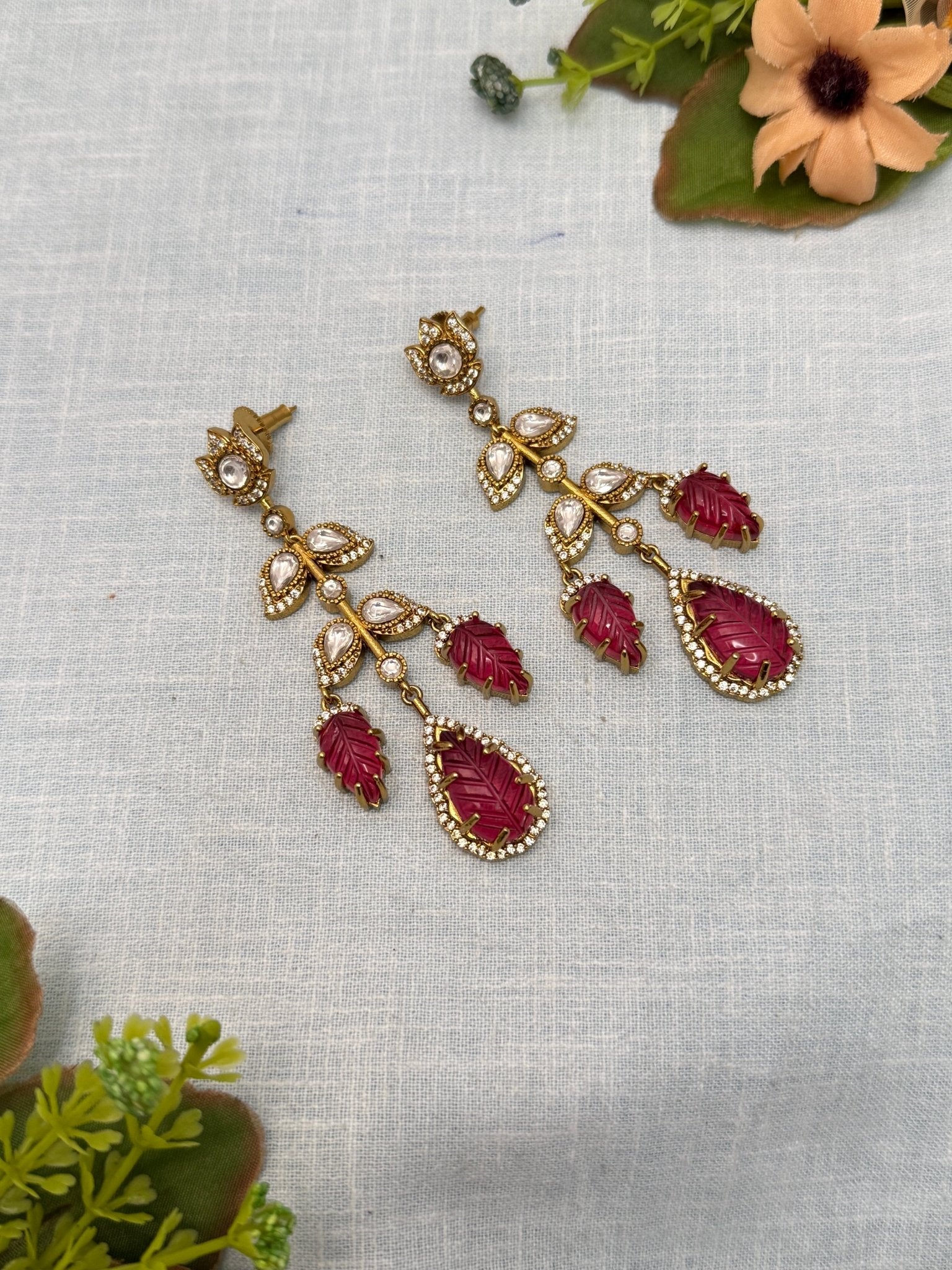 Designer Victorian Earrings 0194 - Mahilas