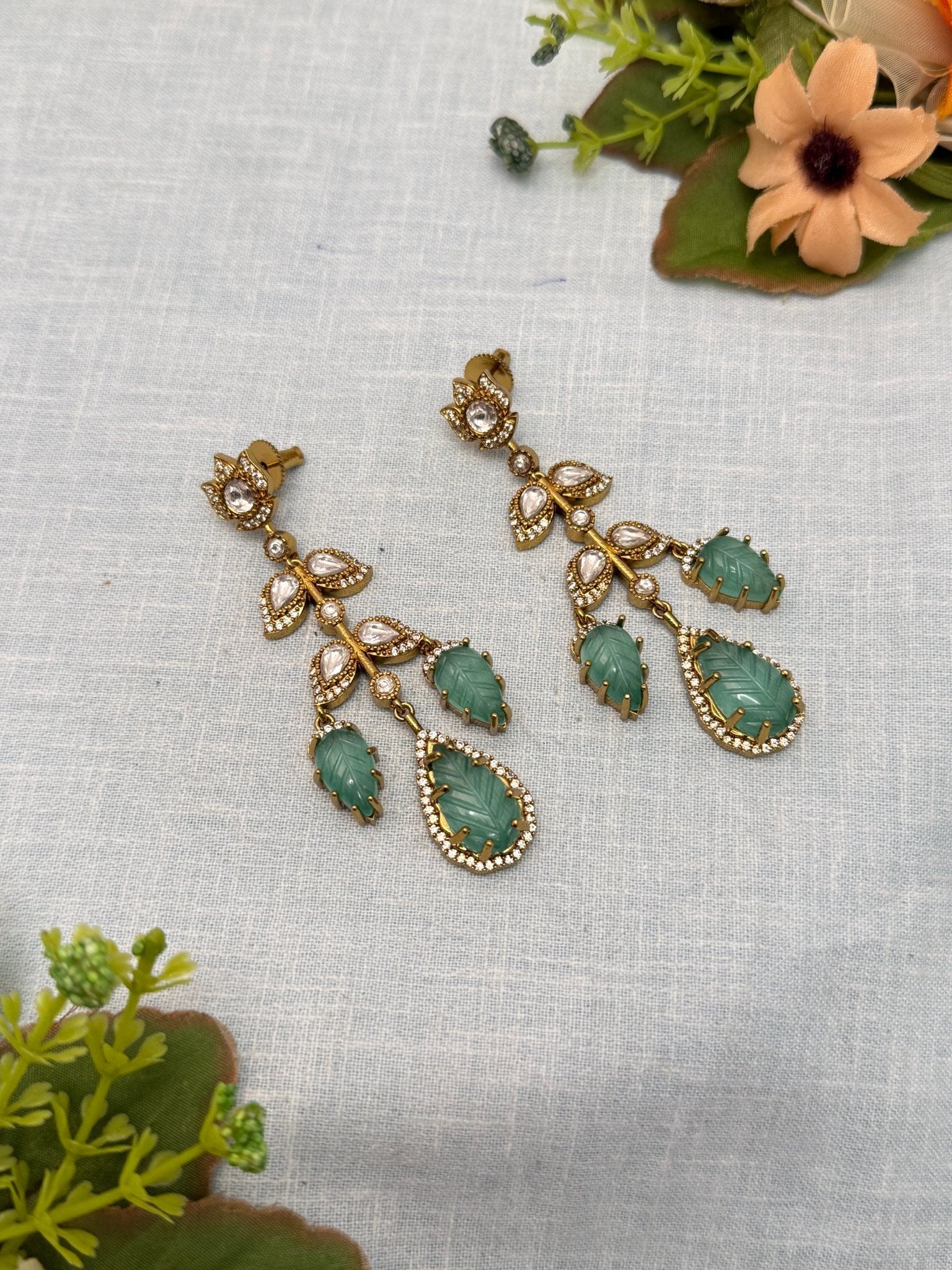 Designer Victorian Earrings 0197 - Mahilas