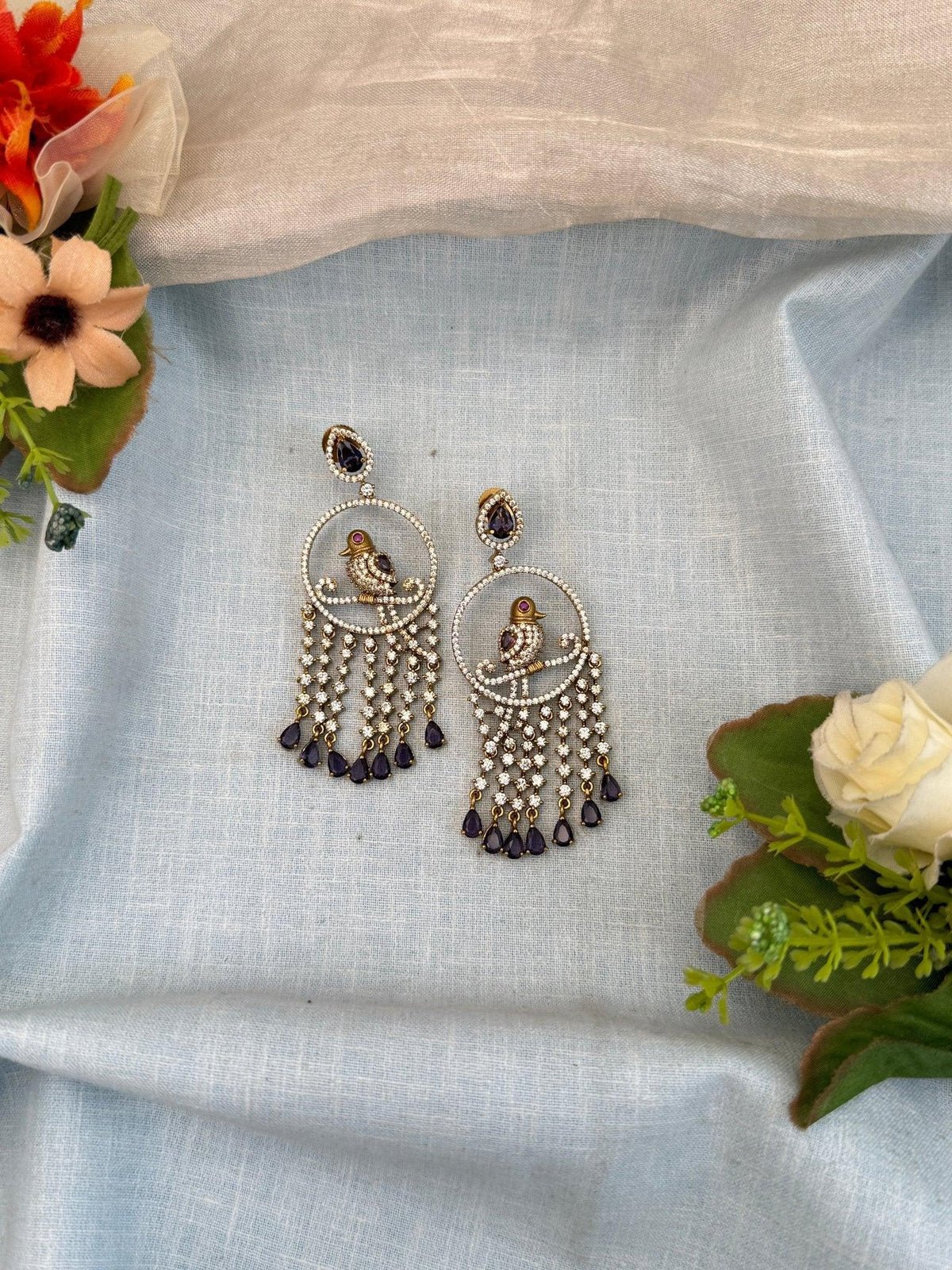 Designer Victorian Earrings 0257 - Mahilas