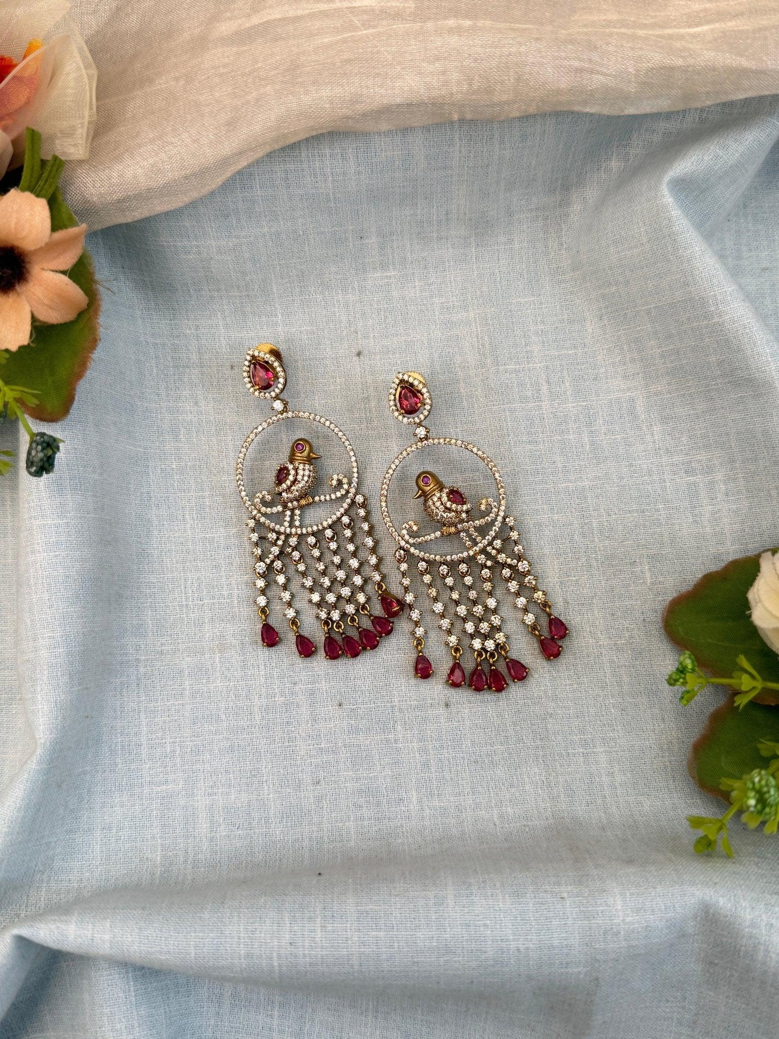 Designer Victorian Earrings 0257 - Mahilas