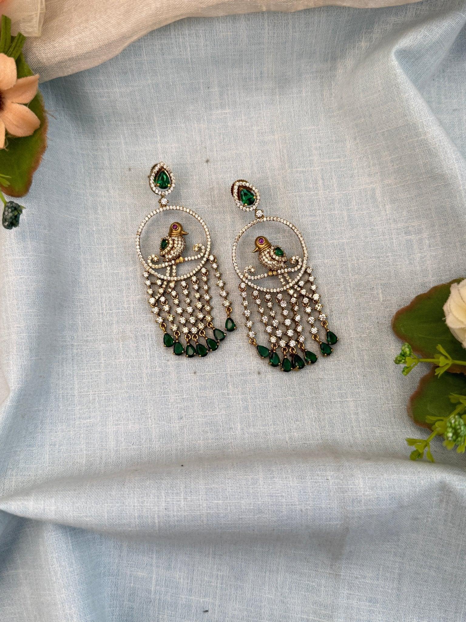 Designer Victorian Earrings 0258 - Mahilas