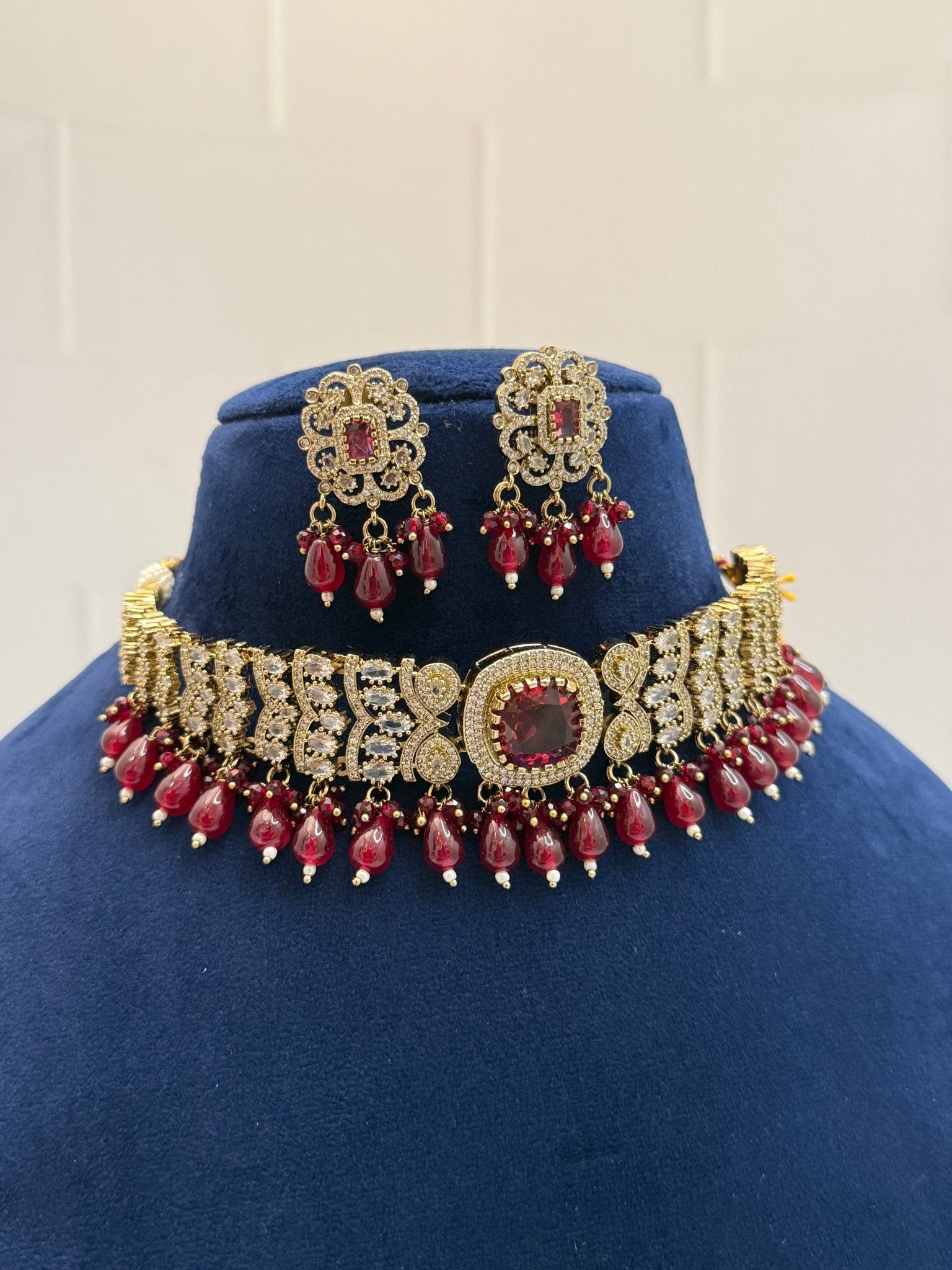 Designer victorian Necklace 414 - Mahilas