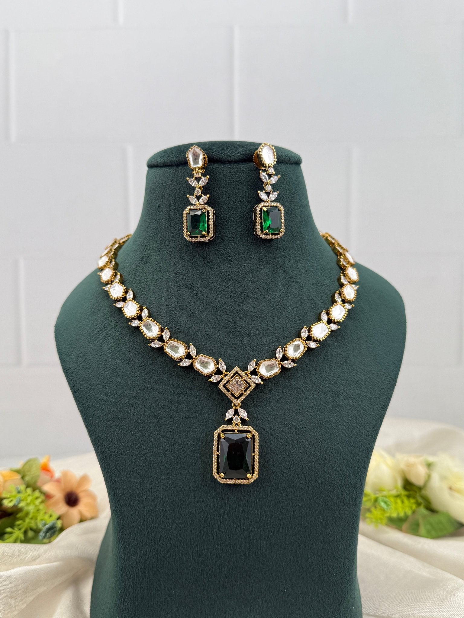 Designer Victorian Necklace Set 218 - Mahilas
