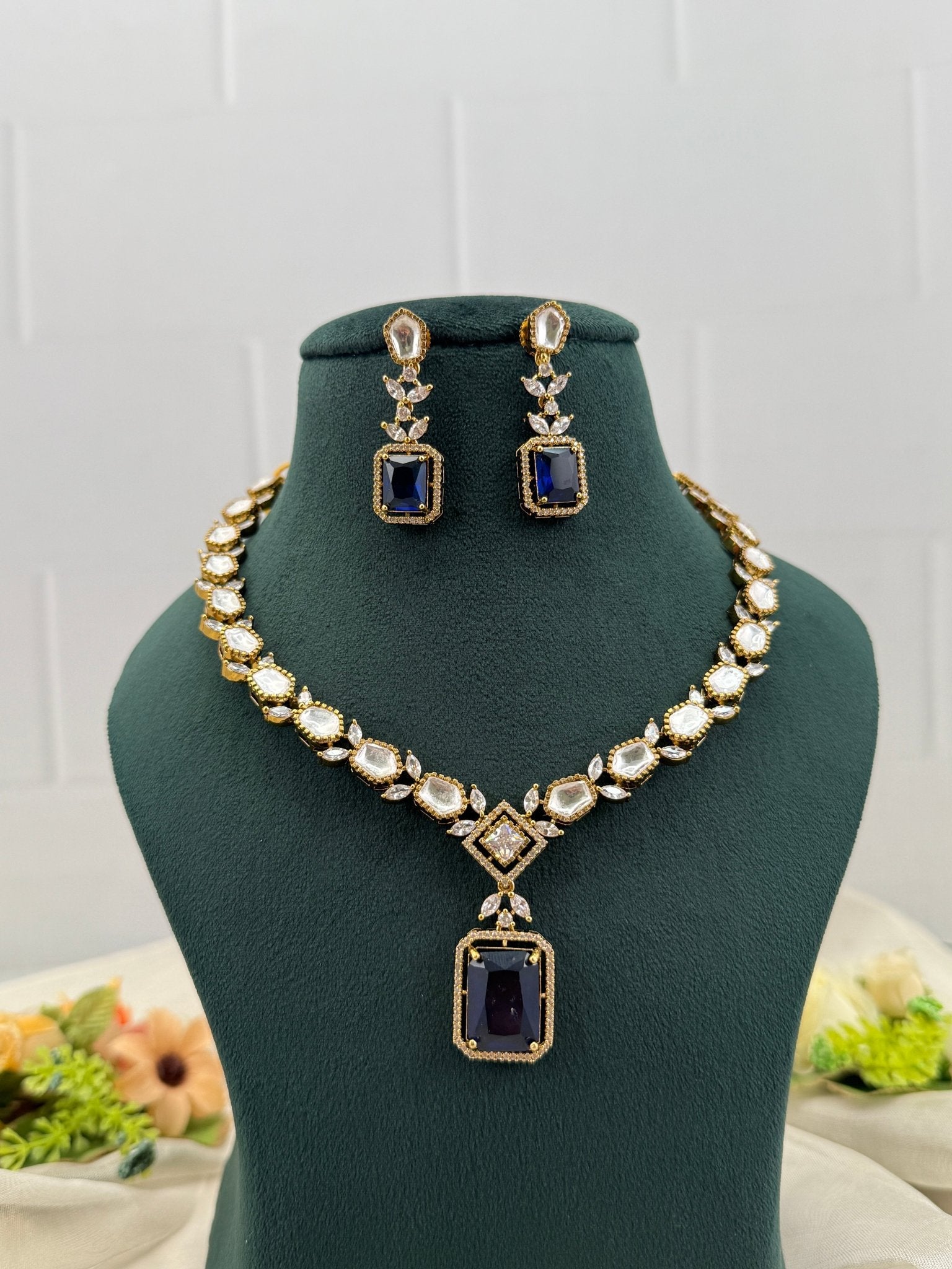 Designer Victorian Necklace Set 219 - Mahilas