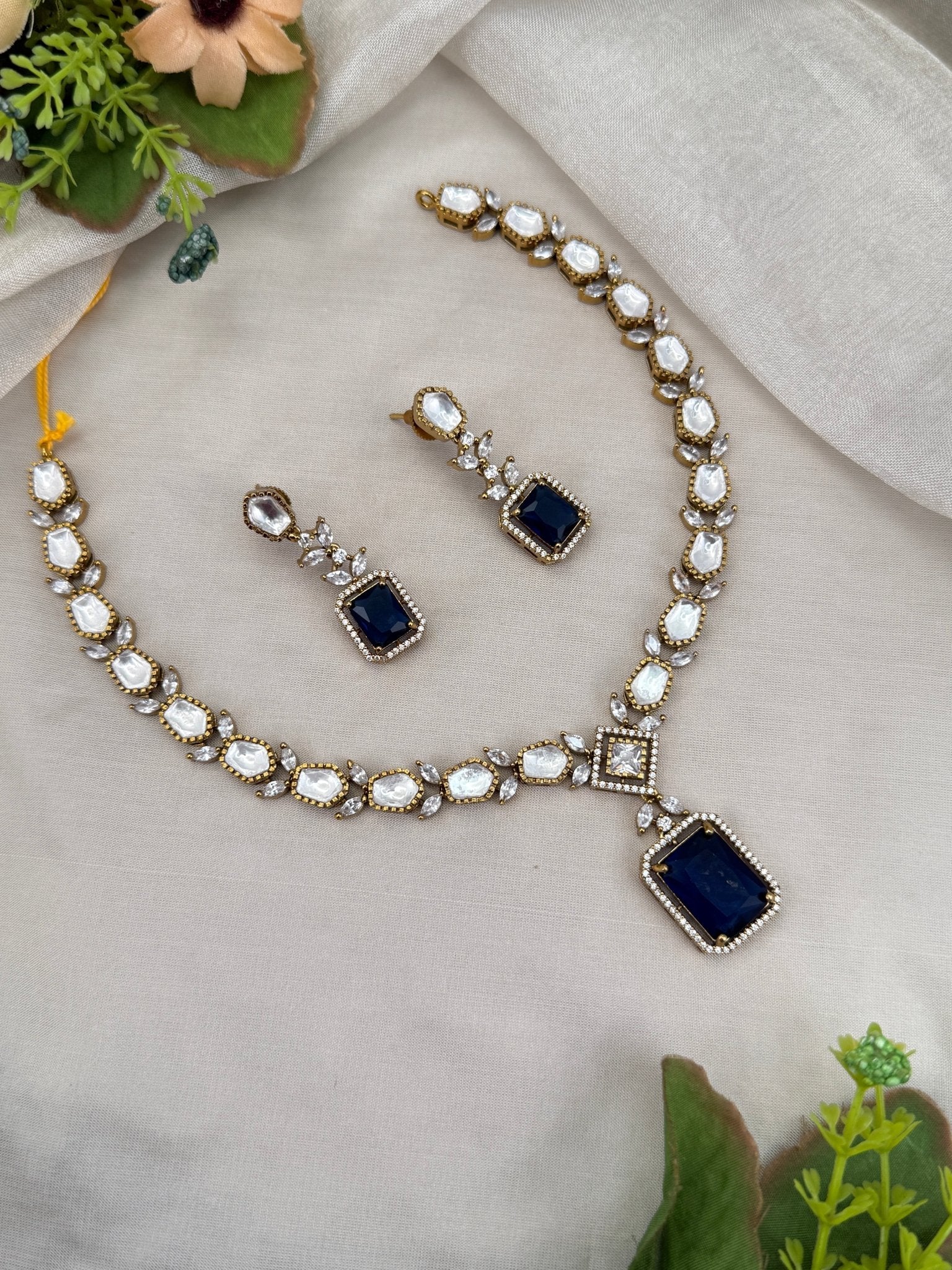 Designer Victorian Necklace Set 219 - Mahilas