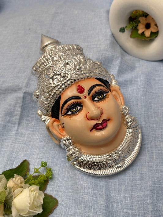 Divine Lakshm Devi Idol Mukhwada 7 inch 39 - Mahilas