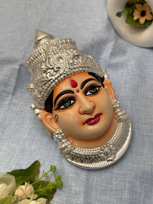 Divine Lakshm Devi Idol Mukhwada 7 inch 40 - Mahilas