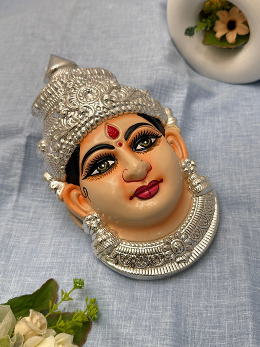 Divine Lakshm Devi Idol Mukhwada 7 inch 41 - Mahilas