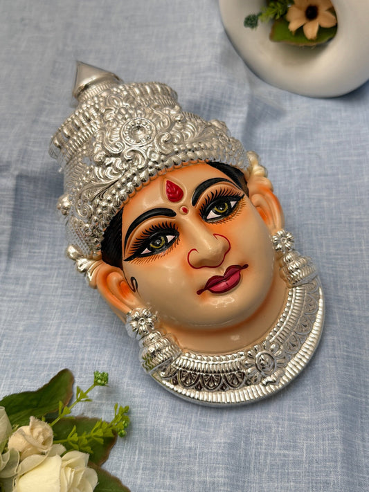 Divine Lakshm Devi Idol Mukhwada 7 inch 44 - Mahilas