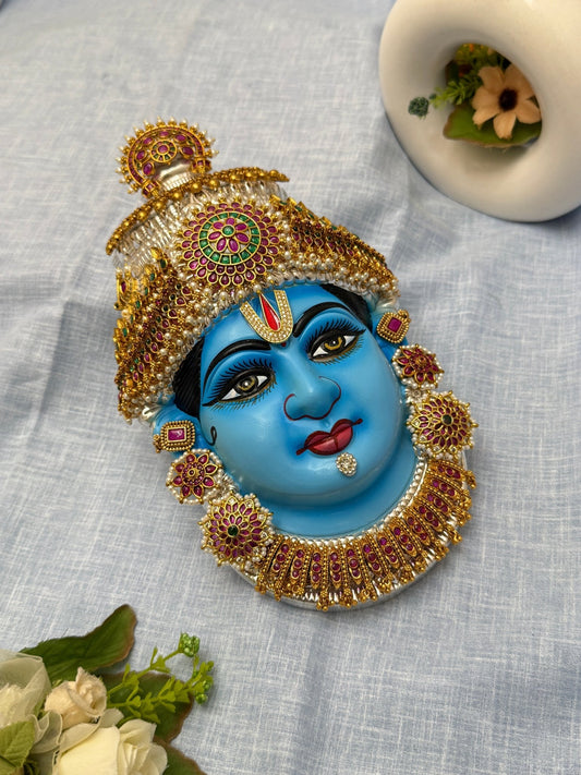 Divine Lakshm Devi Idol Mukhwada 8 inch 31 - Mahilas