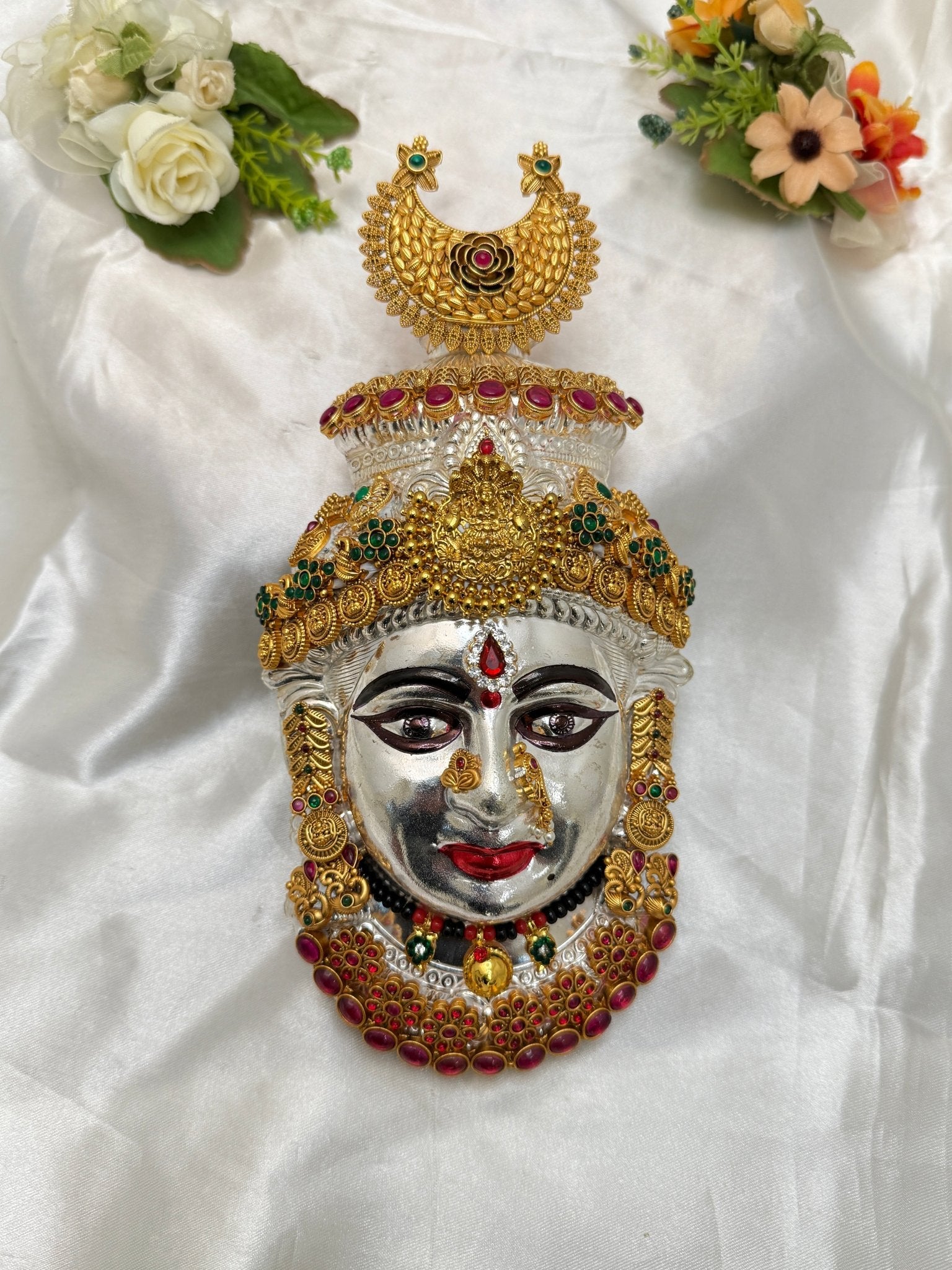 Divine Lakshmi Idol Size - 8 inch - 11 - Mahilas