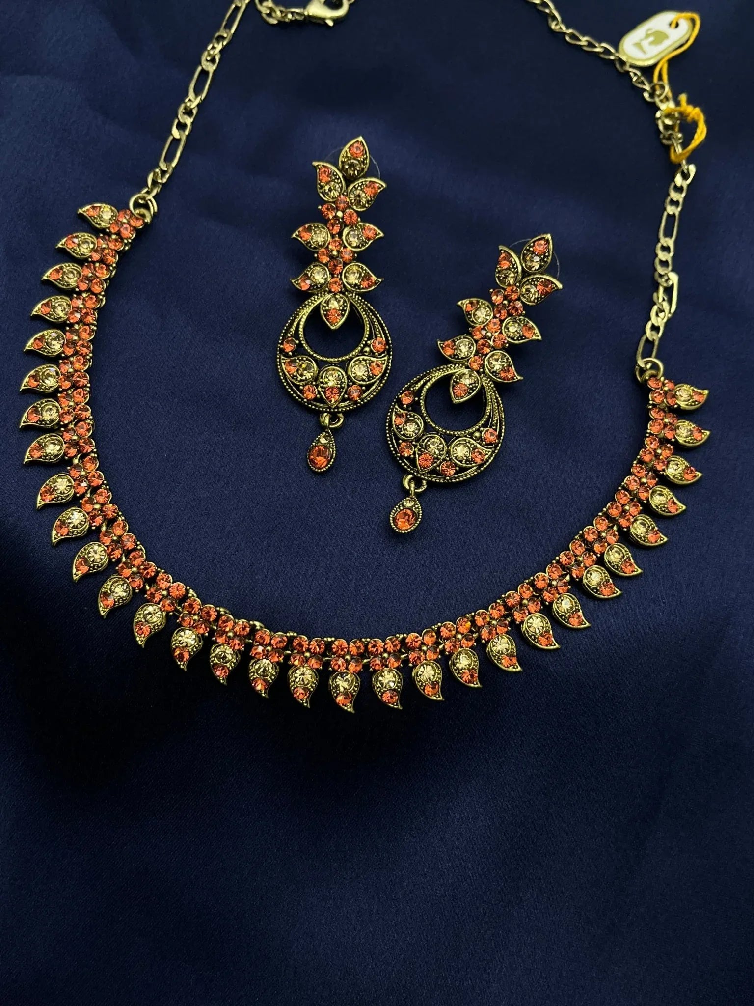 Fancy Stone Necklace 1702 - Mahilas