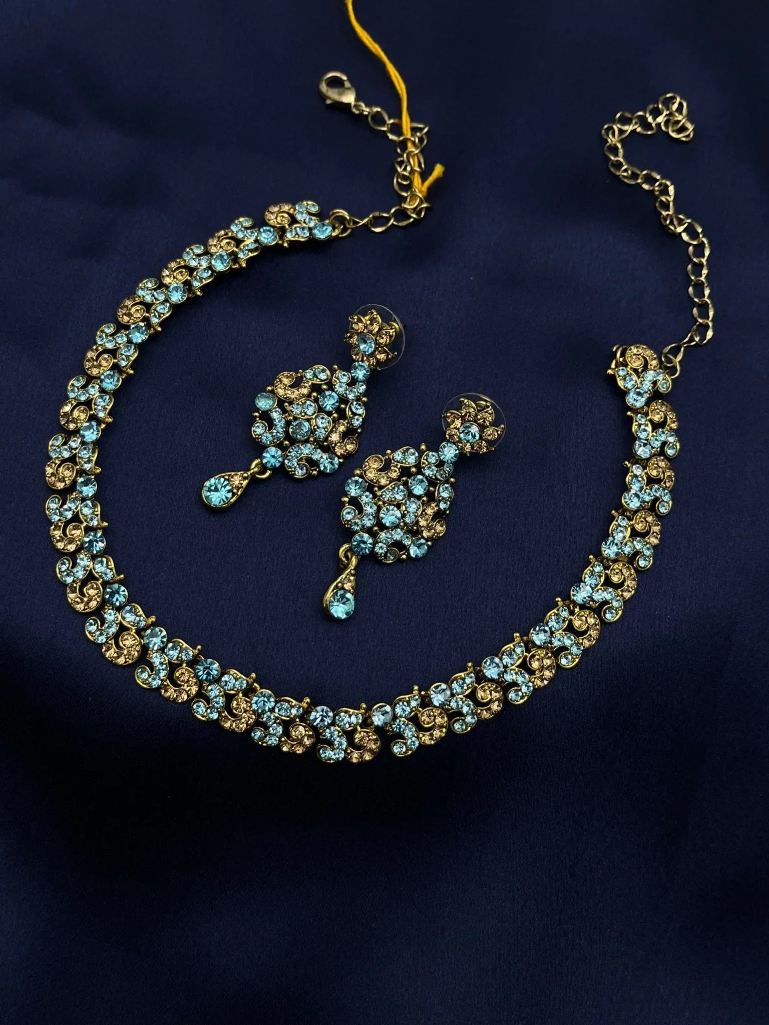 Fancy Stone Necklace 1703 - Mahilas