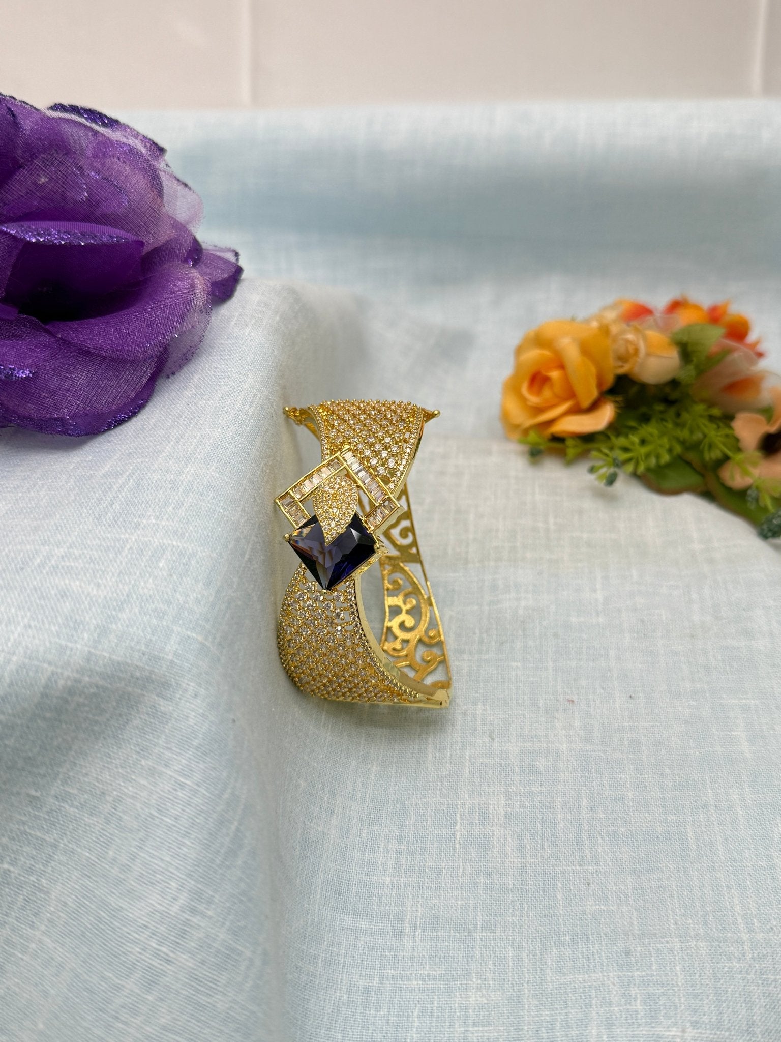 Gold Stone Bracelete 6968 - Mahilas