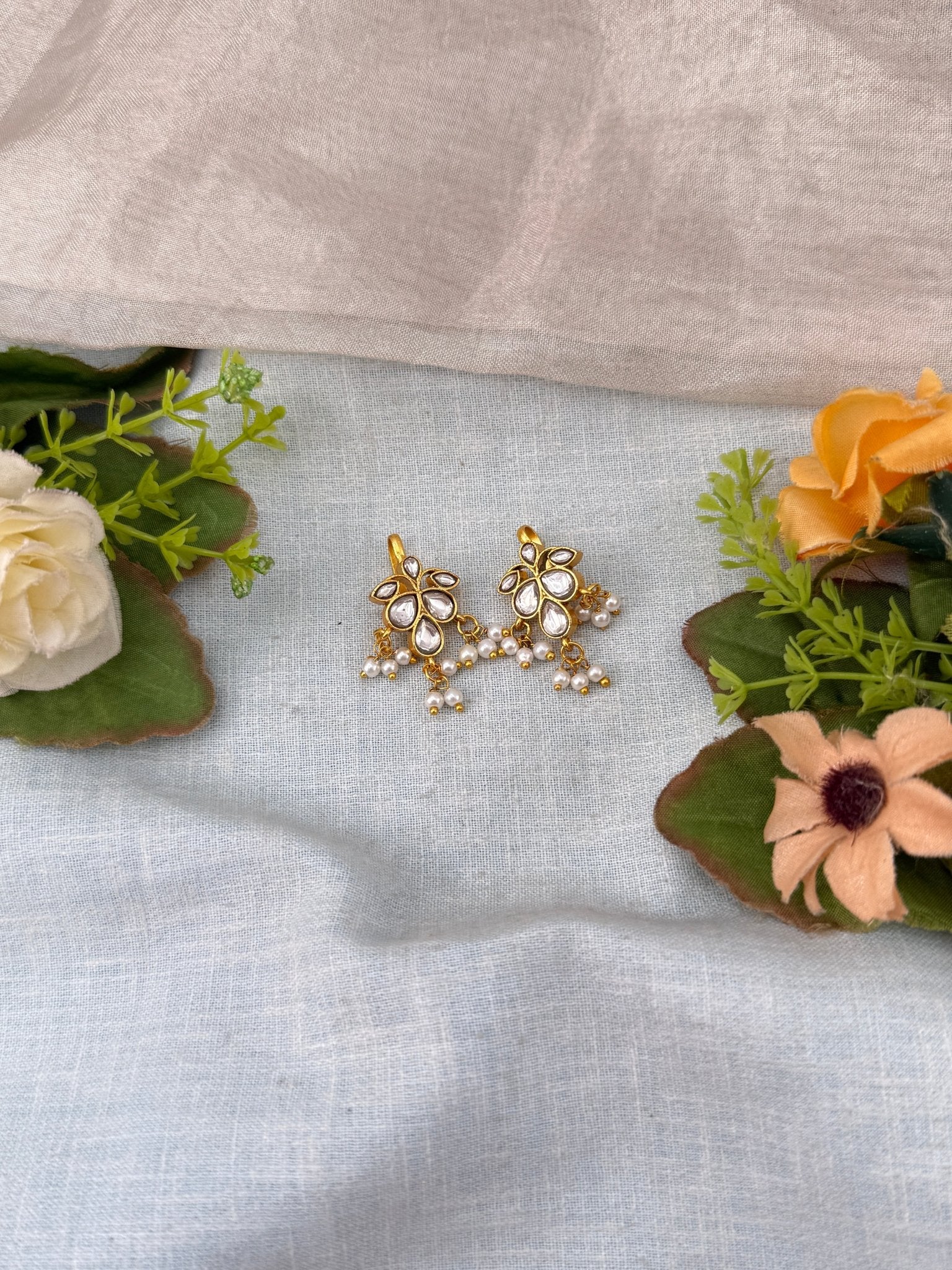 Jadau Kundan Bugadi Earcuff | U051 - Mahilas