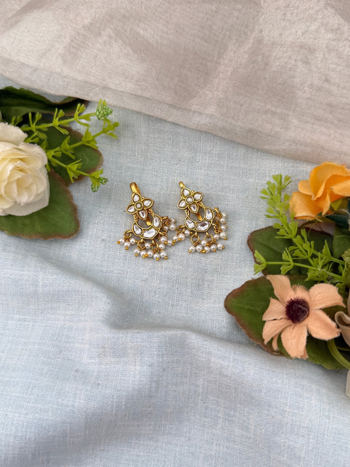 Jadau Kundan Bugadi Earcuff | U085 - Mahilas