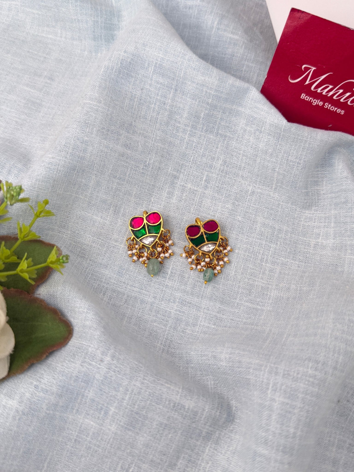 Jadau Kundan Bugadi Earrcuff Earrings| U205 B - Mahilas
