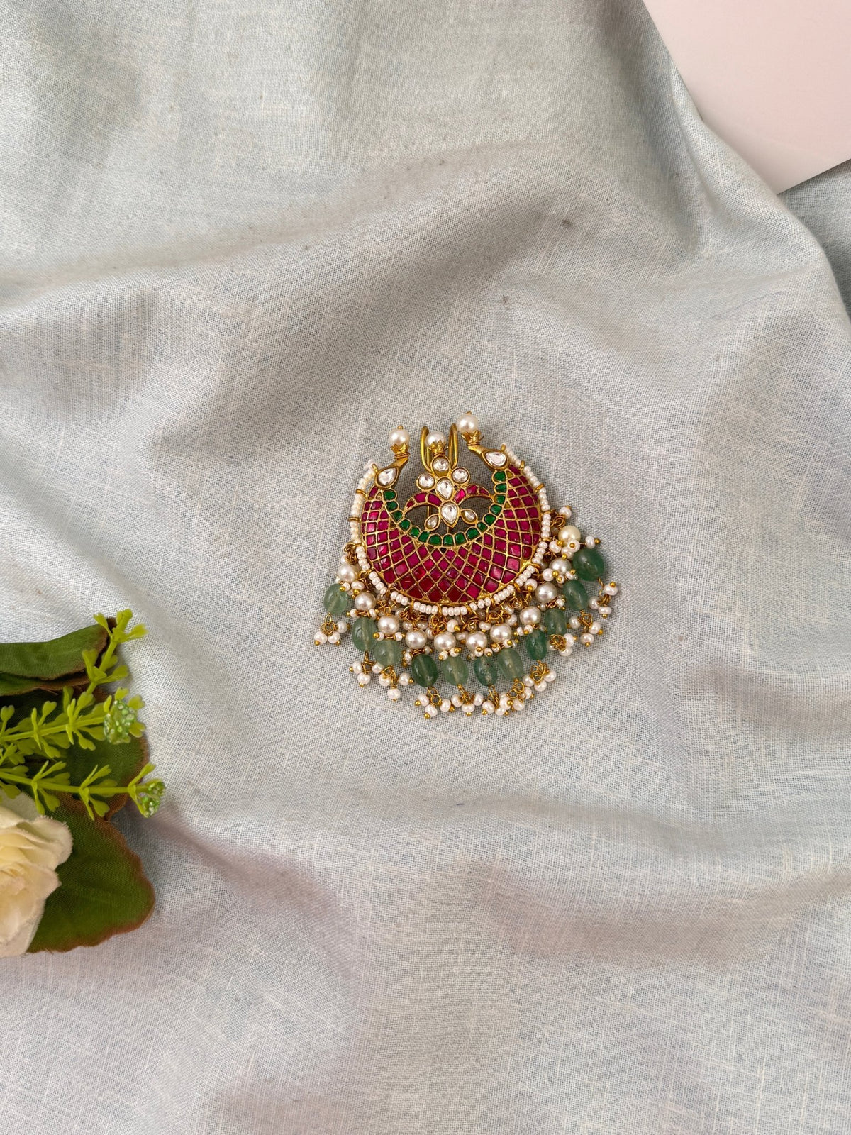 Jadau Kundan Jadebille Premium Design | J0106 - Mahilas