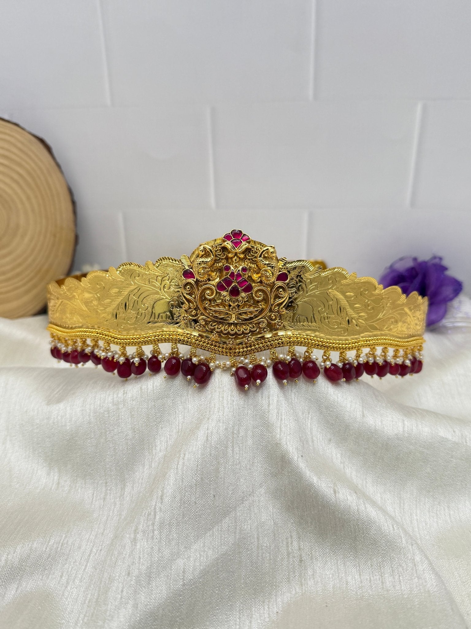 Jadau Kundan Kamarbandh Vaddanam 6905 - Mahilas