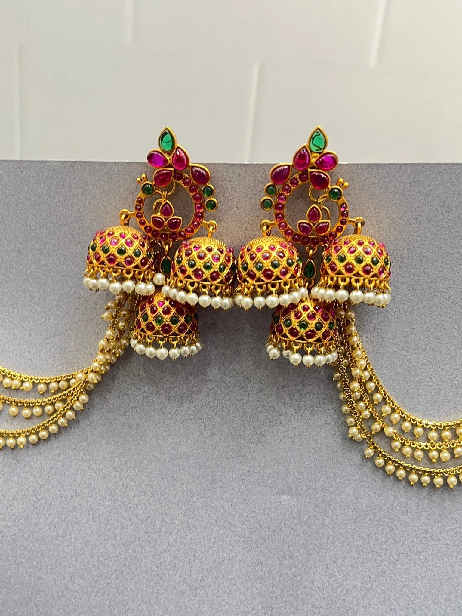 Jhumka with Mattal 1602 - Mahilas