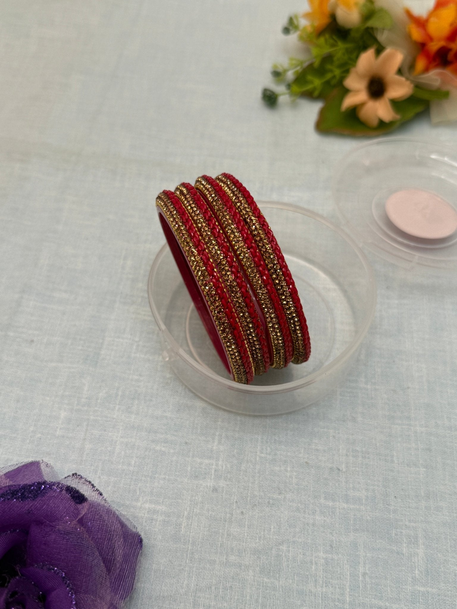 Kada Glass Bangles for Gifting Your Loved Ones - Pack Barfi - Mahilas