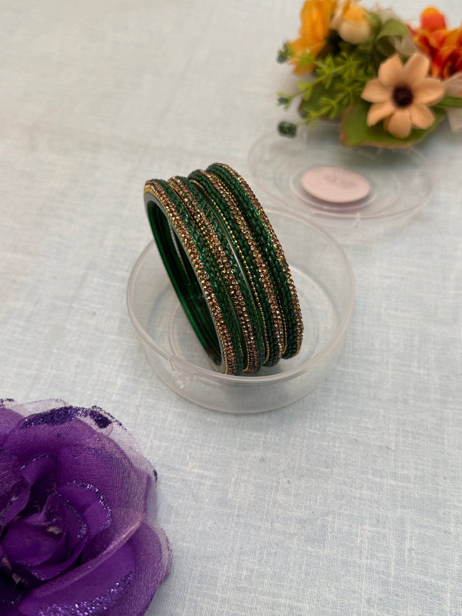 Kada Glass Bangles for Gifting Your Loved Ones - Pack Barfi - Mahilas